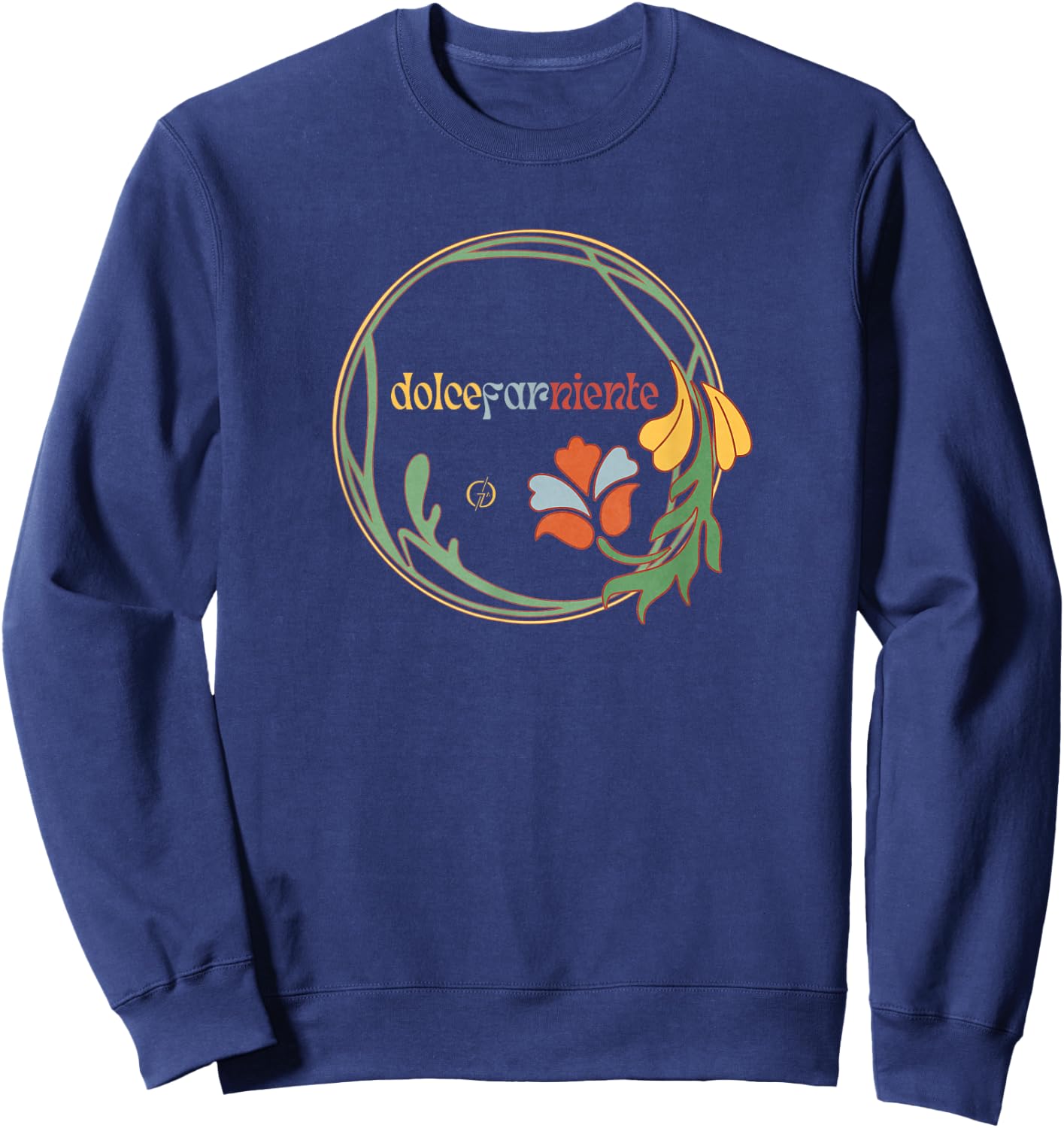 Dolce Far Niente #31 - Peaceful Vacation Sweatshirt - Sweatshirt | Navy