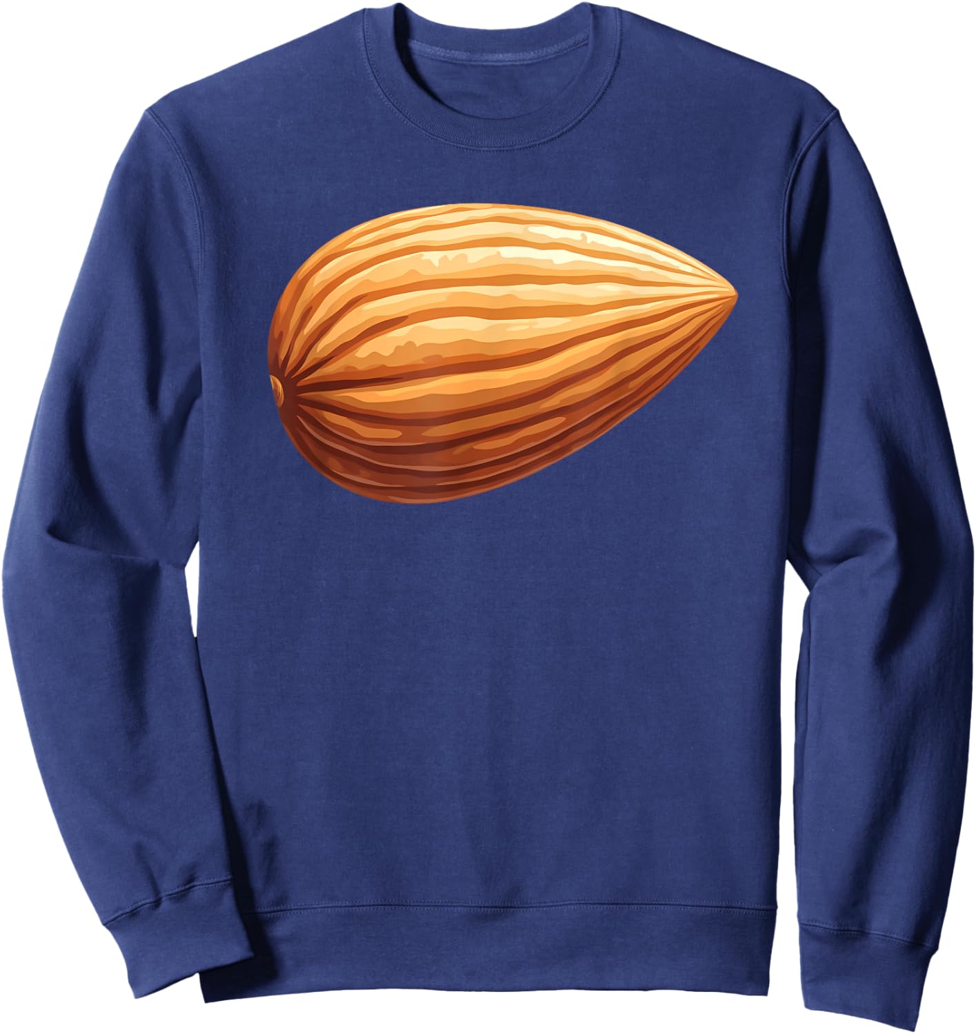 Nuts Mixed Variety Halloween Matching Group Costume Almond Sweatshirt - Sweatshirt | Navy