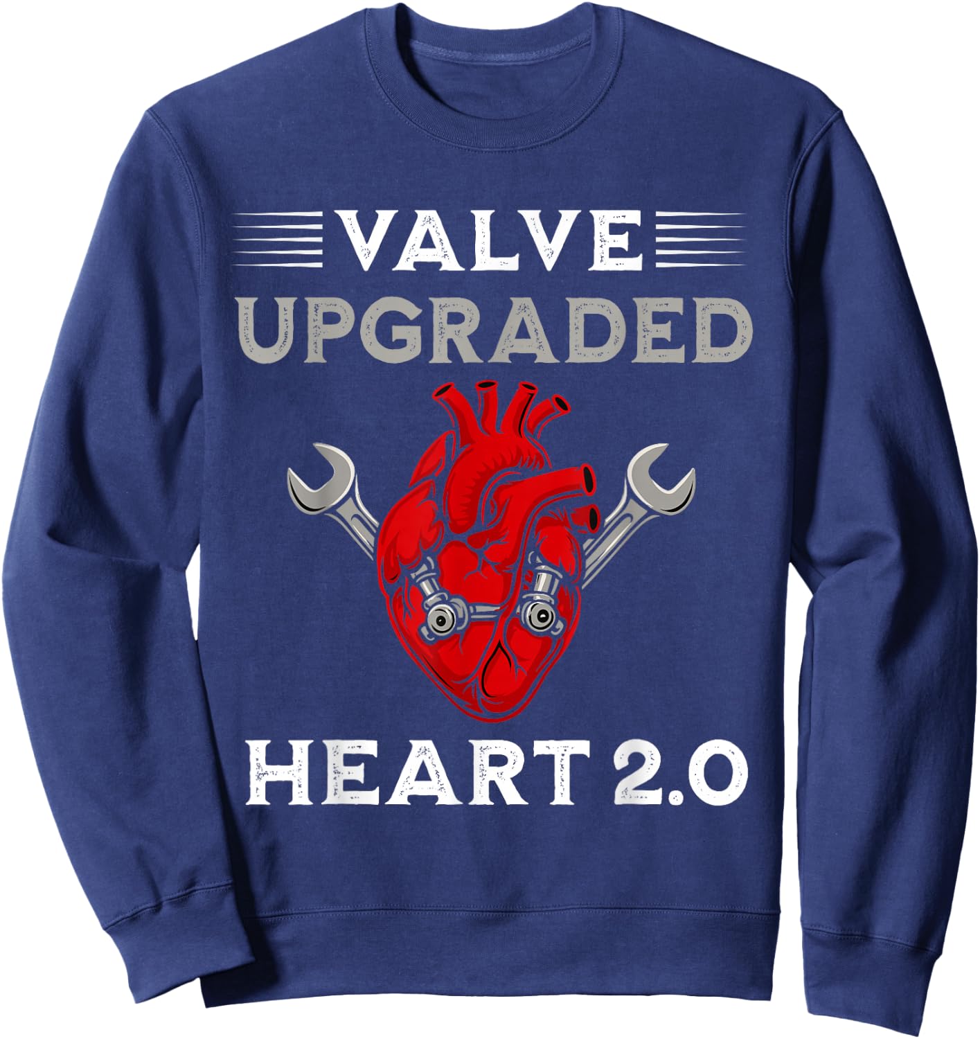 Valve Replacement Heart Surgery Sweatshirt - Sweatshirt | Navy