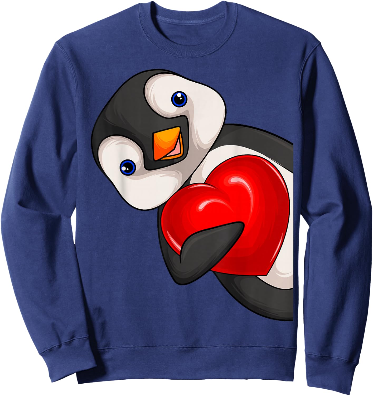 Penguin Girls Women Children Penguin Sweatshirt - Sweatshirt | Navy
