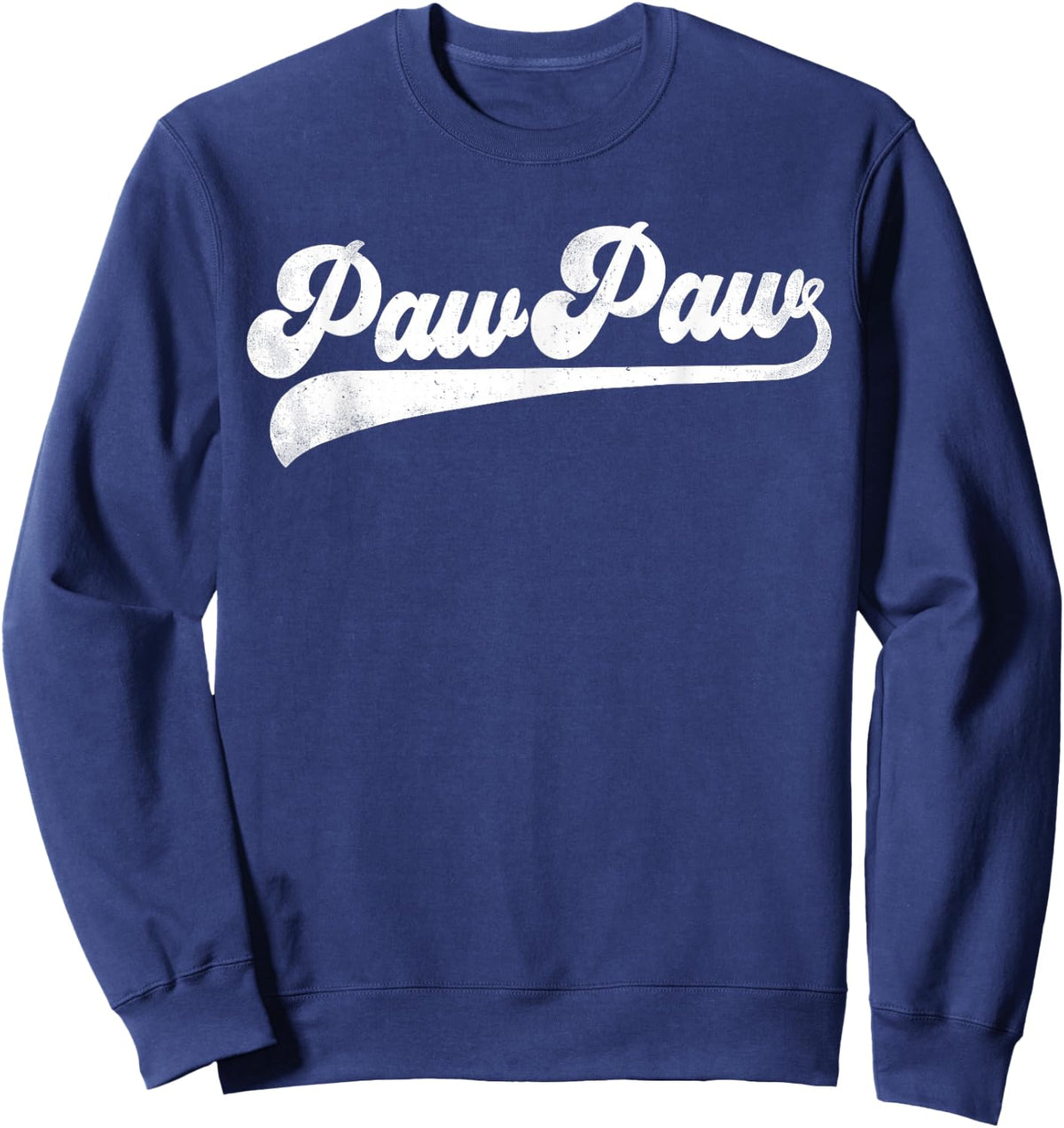PawPaw Gifts Father's Day Paw Paw Sweatshirt - Sweatshirt | Navy