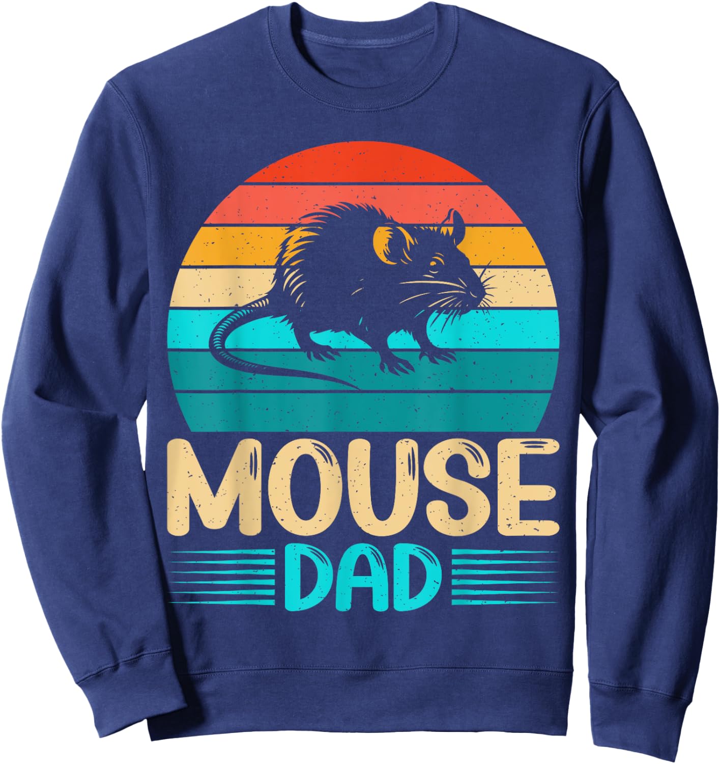 Mouse Dad Mouse Sweatshirt - Sweatshirt | Navy
