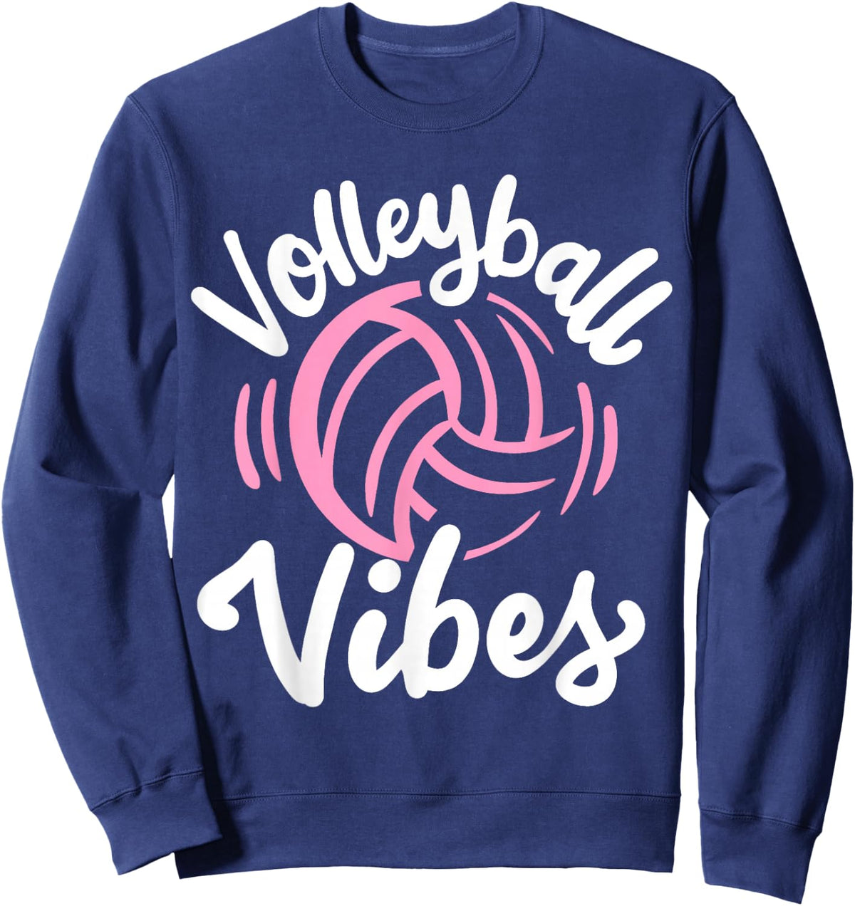 Volleyball Vibes Sweatshirt - Sweatshirt | Navy