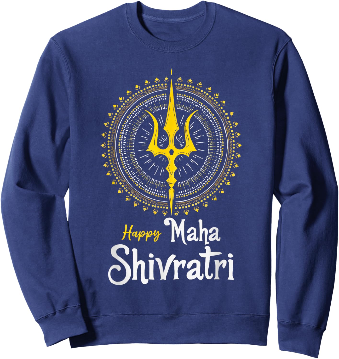 Maha Shivratri Hinduism Hindu Gods Lord Shiva Sweatshirt - Sweatshirt | Navy