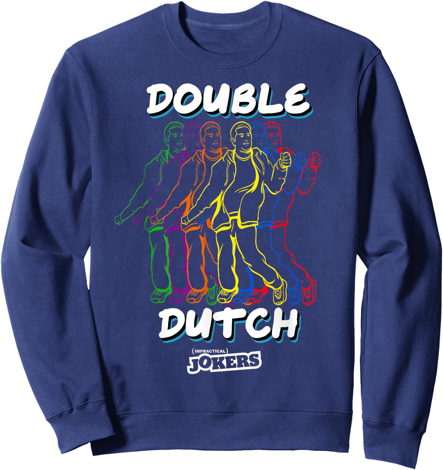 Impractical Jokers Sal Double Dutch Dance Sal Gift Sweatshirt - Sweatshirt | Navy
