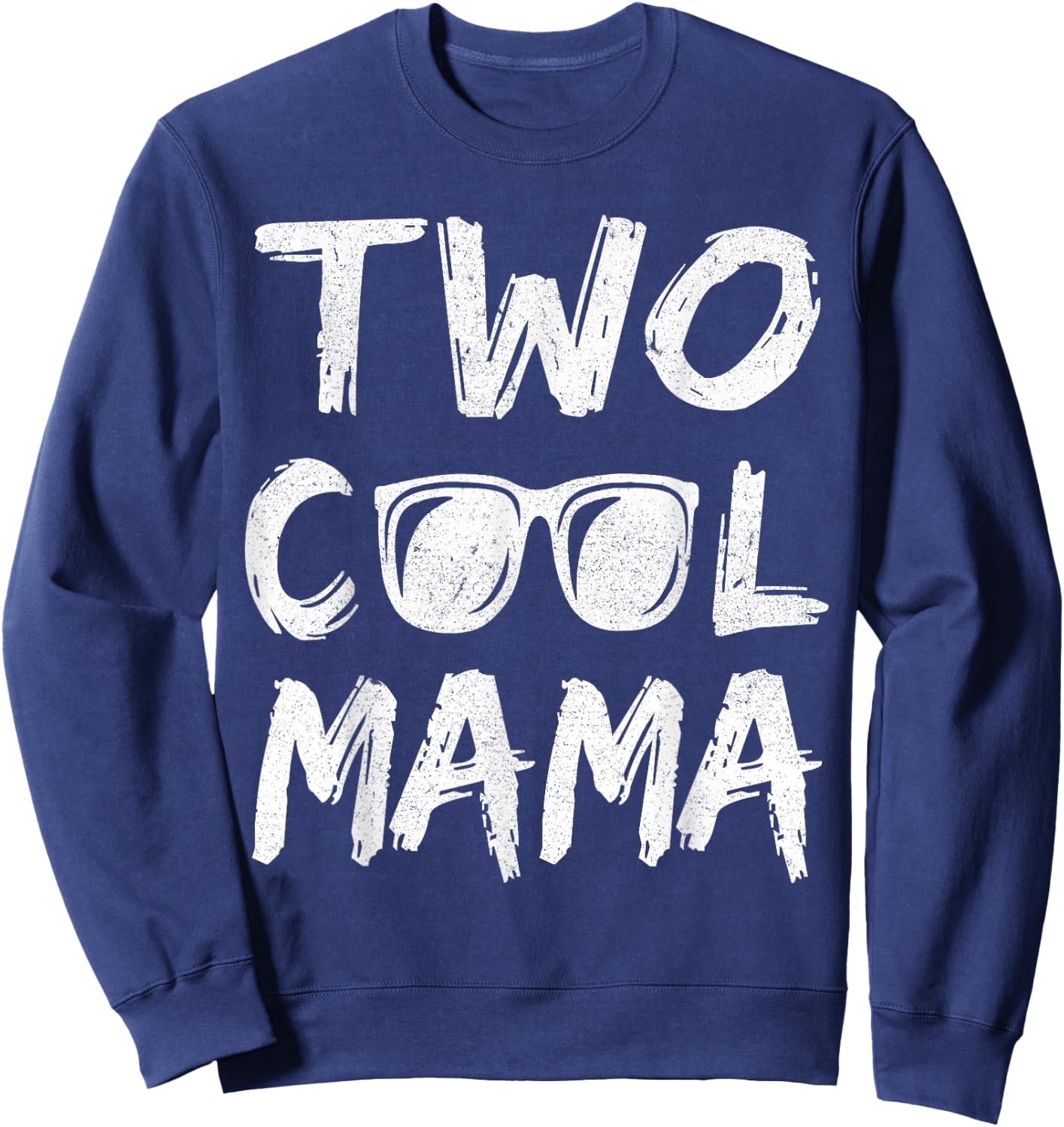 Mama Of The Birthday Boy Two Cool 2nd Bday Family Matching Sweatshirt - Sweatshirt | Navy