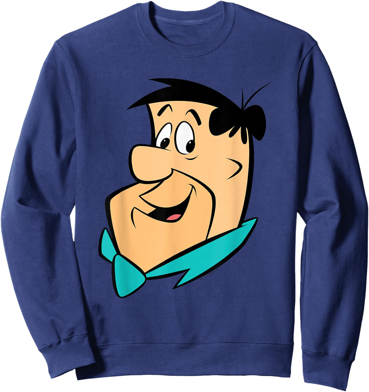 The Flintstones Fred Face Sweatshirt - Sweatshirt | Navy