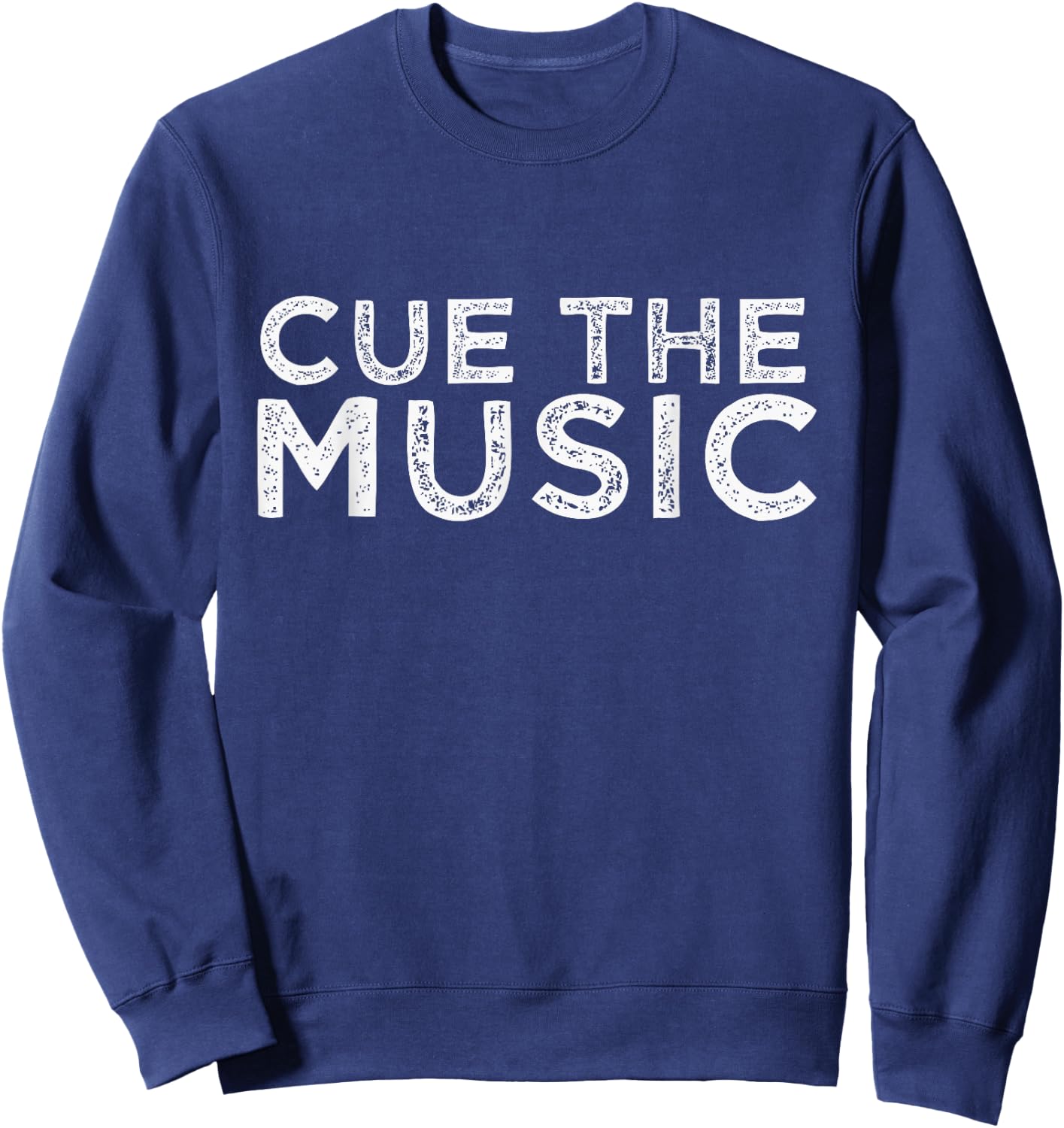 Cue The Music Sweatshirt - Sweatshirt | Navy