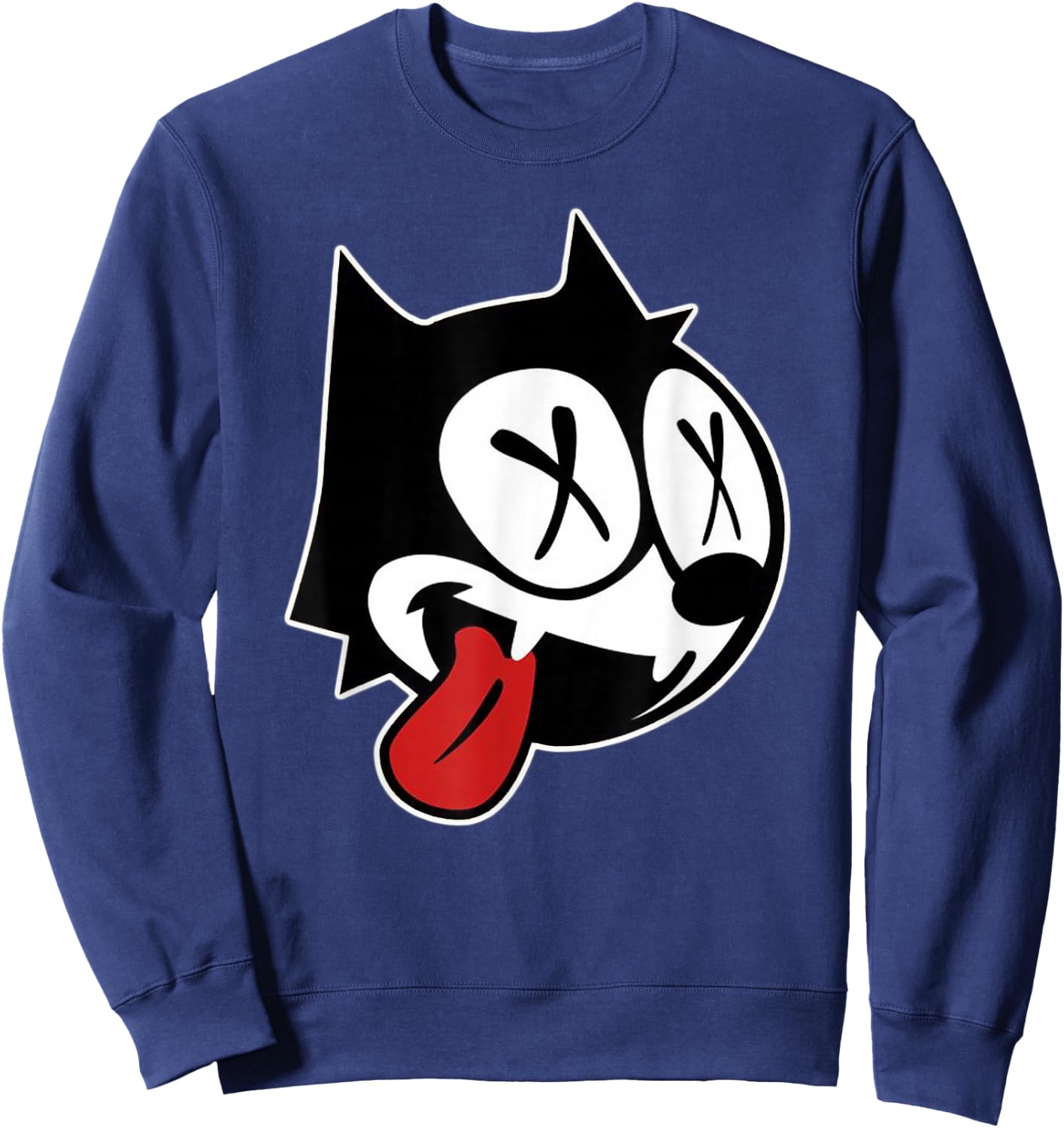 Dead Felix Cat Sweatshirt - Sweatshirt | Navy