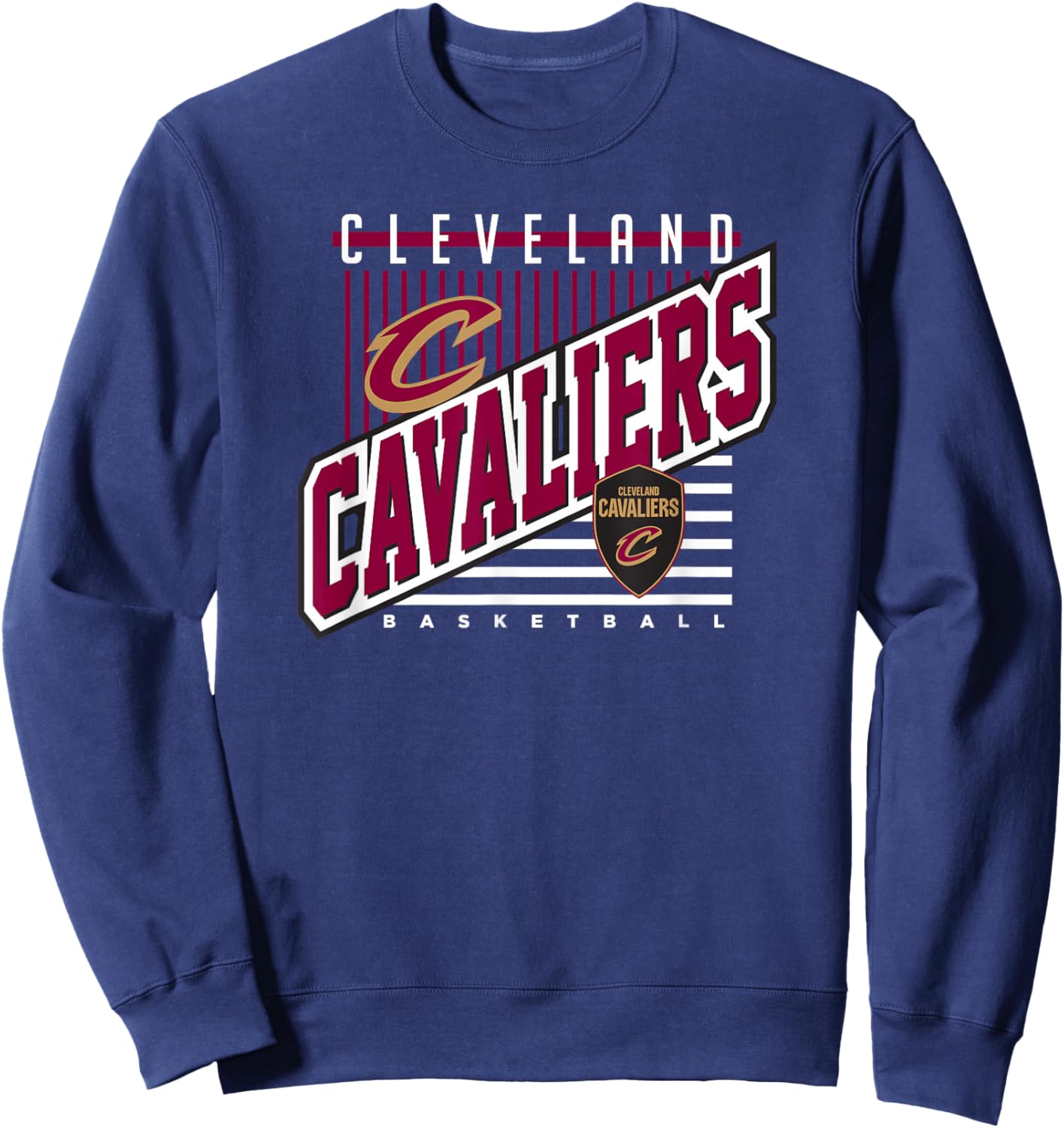Cleveland Cavaliers NBA Rise Above - Men's Black Small Sweatshirt - Sweatshirt | Navy