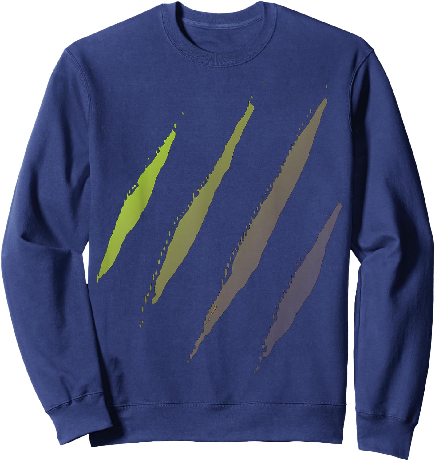 Monster claw scratch Shirt Sweatshirt - Sweatshirt | Navy