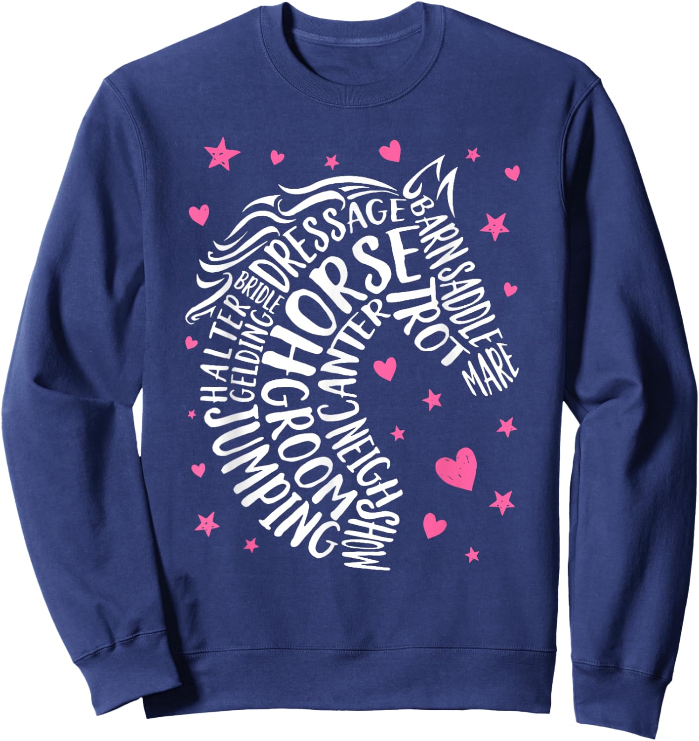 Horse Groom Funny Horse Riding Funny Groom Canter Make Trot Sweatshirt - Sweatshirt | Navy