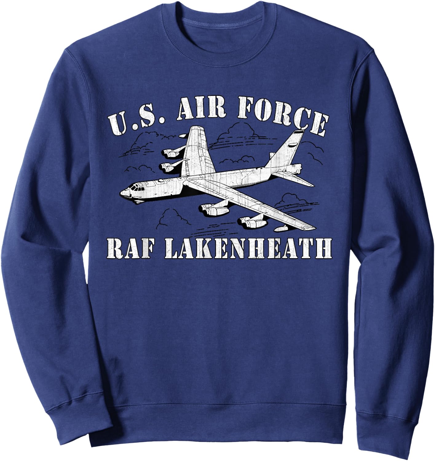 UK RAF Lakenheath Vintage Gifts Sweatshirt - Sweatshirt | Navy