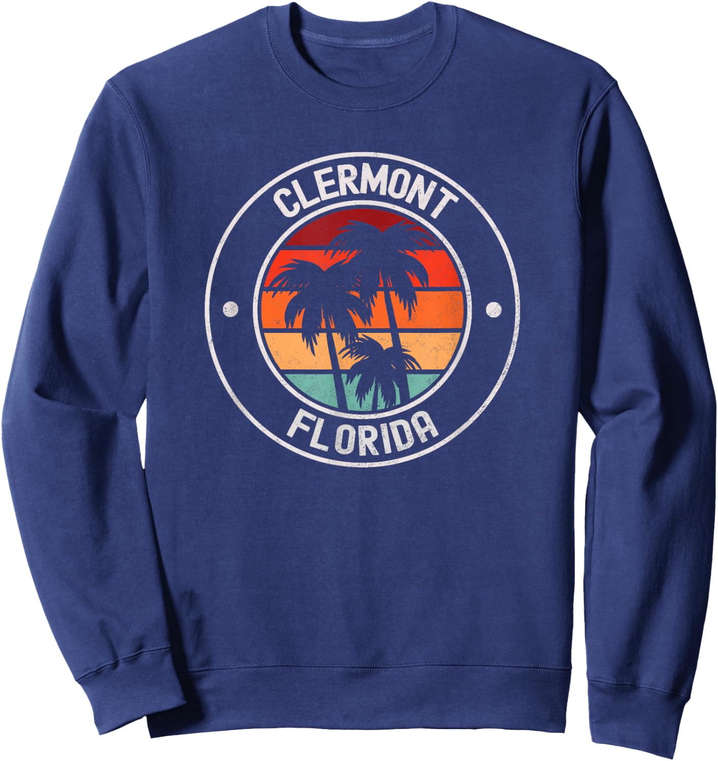 Clermont Florida Sweatshirt - Sweatshirt | Navy