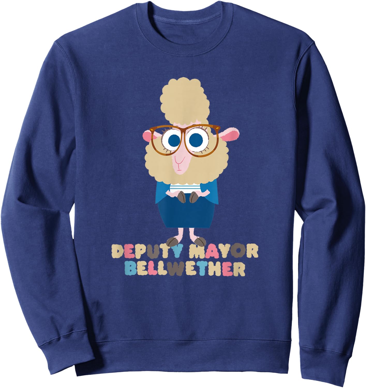 Disney Zootopia Assistant Mayor Bellwether Sweatshirt - Sweatshirt | Navy