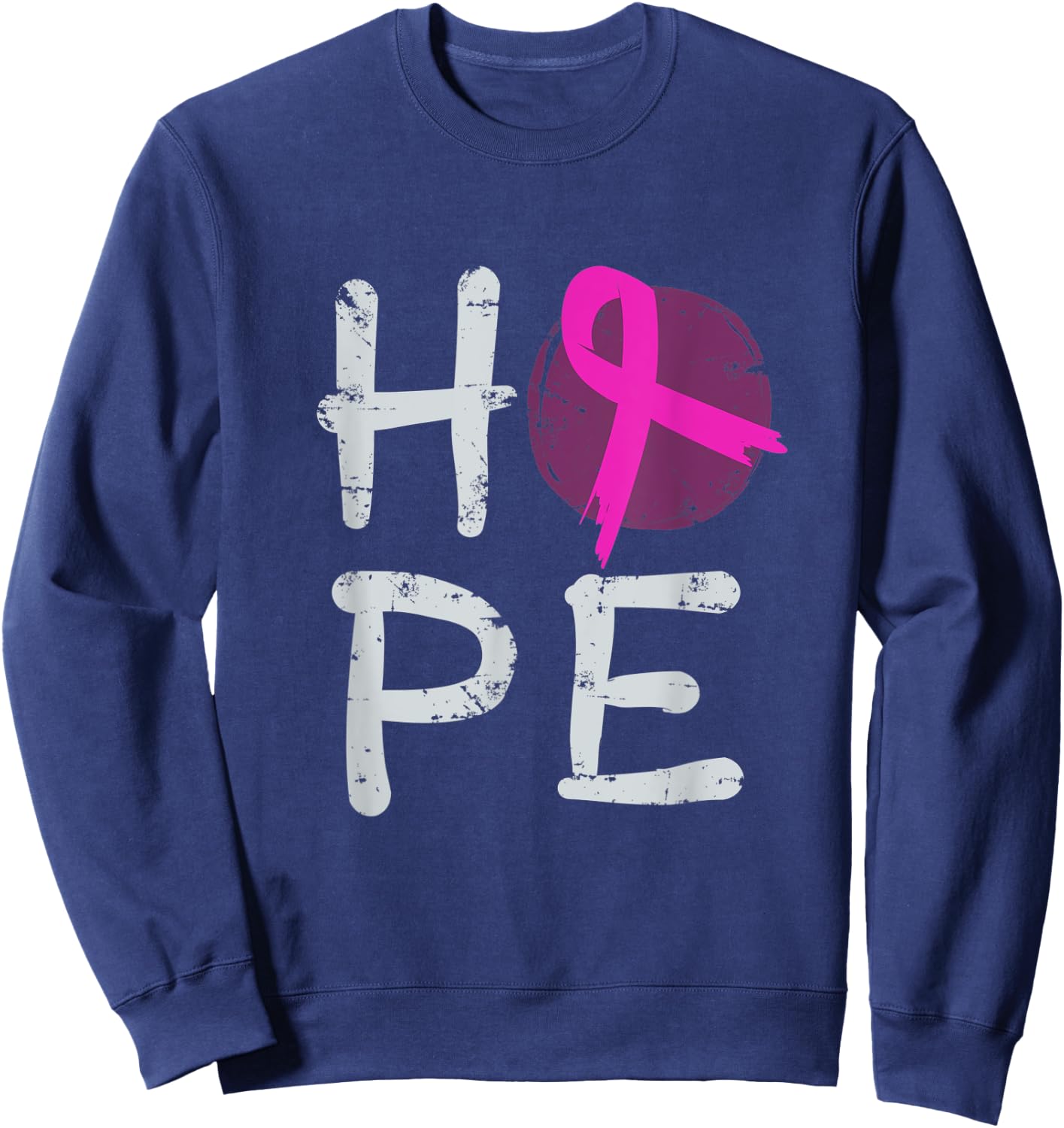 Breast Cancer Walk Cancer Awareness Gift Sweatshirt - Sweatshirt | Navy
