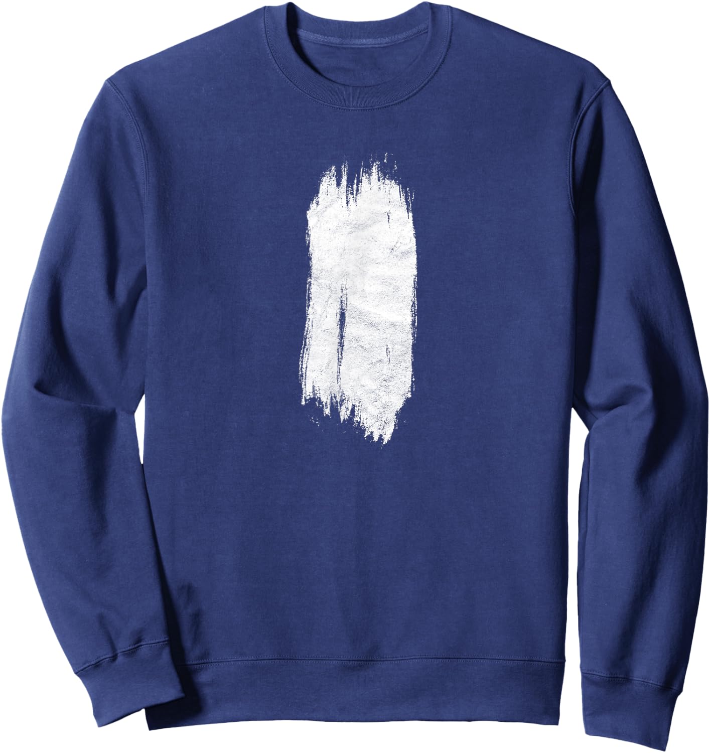 White Blaze Appalachian Trail Minimalist Hiking Graphic Sweatshirt - Sweatshirt | Navy