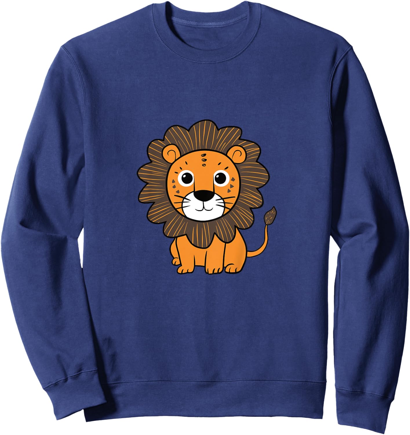 Kids lion for kids Sweatshirt - Sweatshirt | Navy