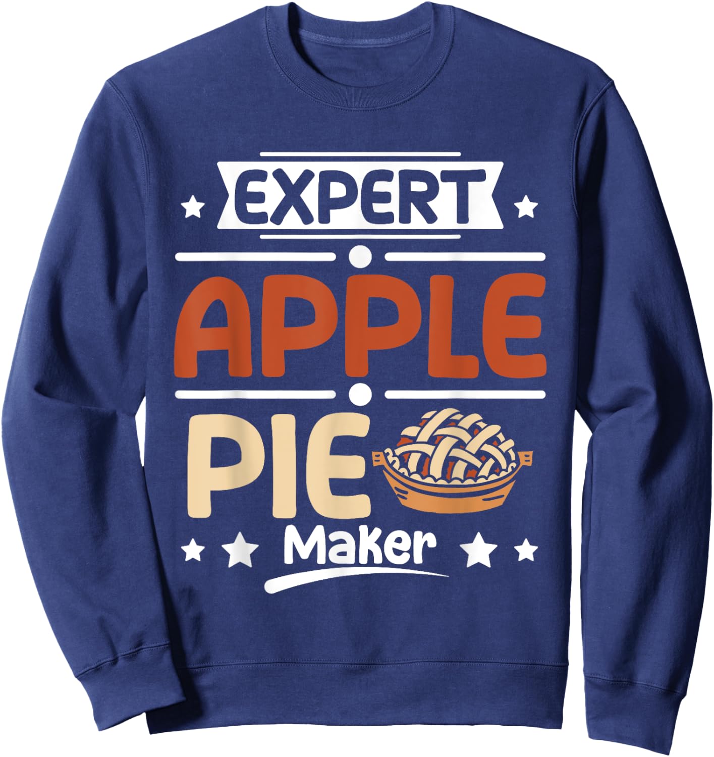 Expert Apple pie maker Sweatshirt - Sweatshirt | Navy