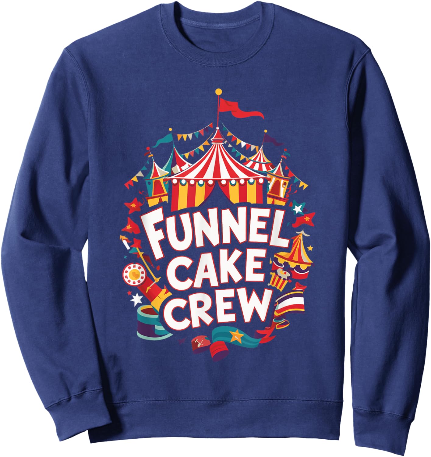 Funnel Cake Crew Sweatshirt - Sweatshirt | Navy