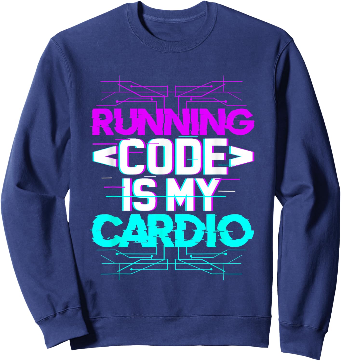 Programmer Funny for Software Developer Computer Scientist Sweatshirt - Sweatshirt | Navy