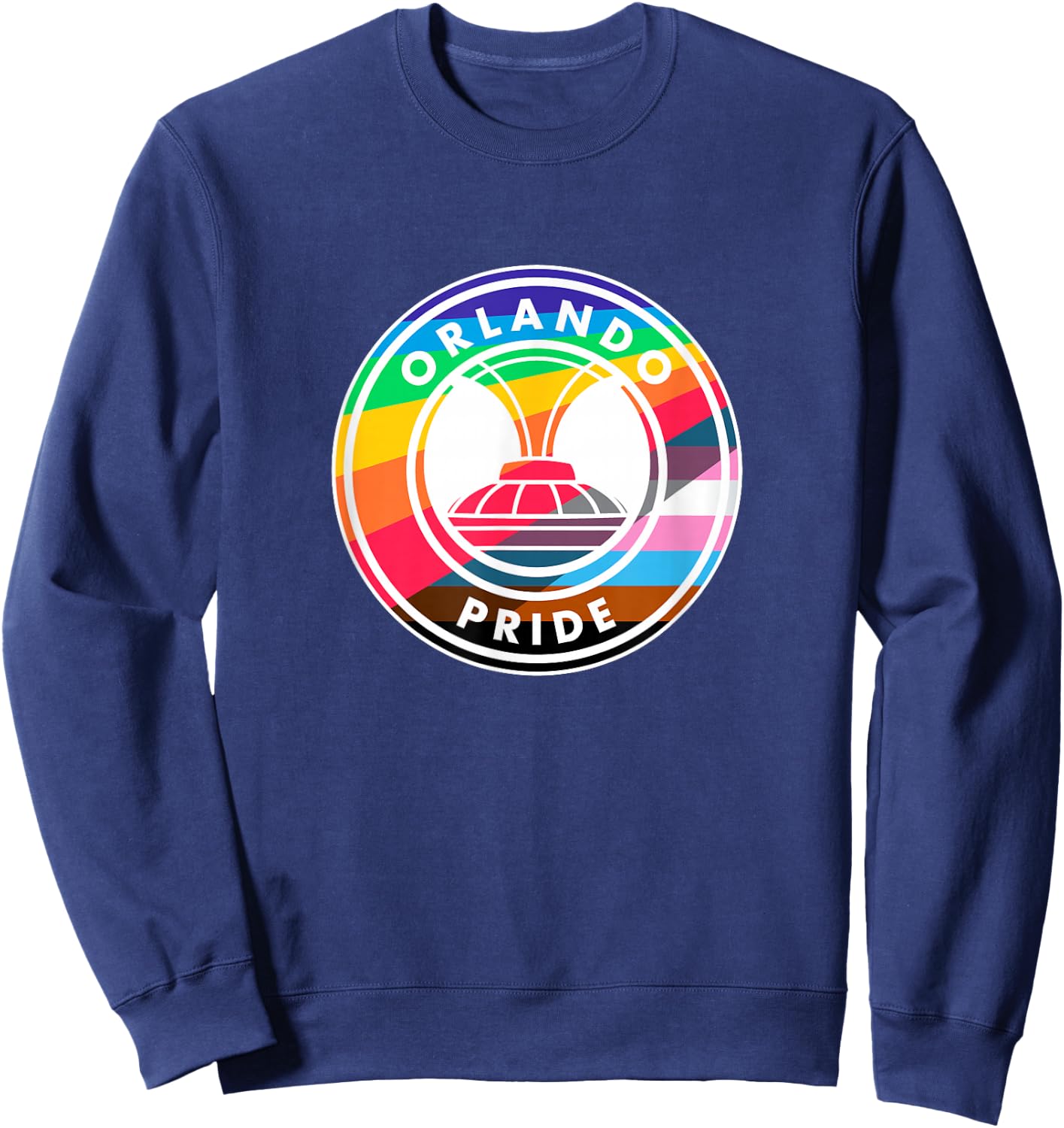NWSL Orlando Pride Proud Crest Sweatshirt - Sweatshirt | Navy