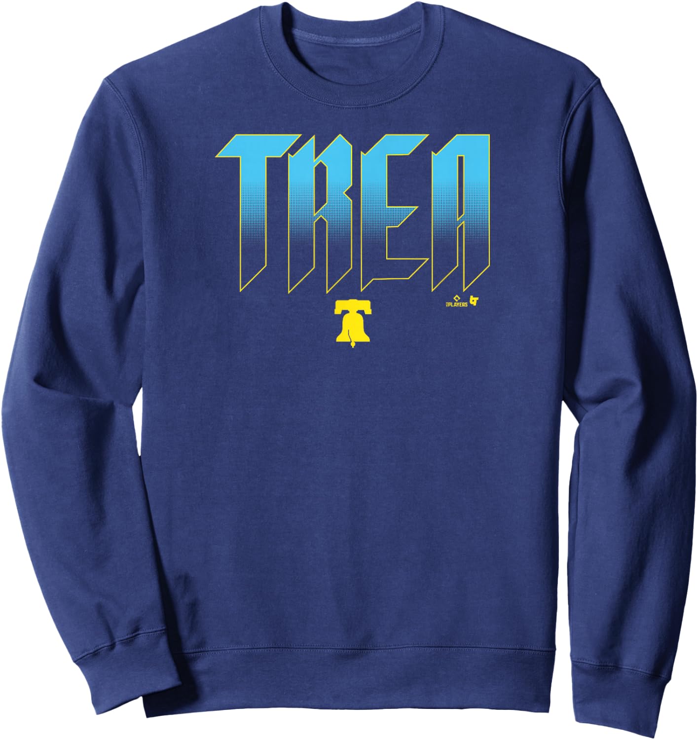 Trea Turner: Philadelphia City Edition Text Sweatshirt - Sweatshirt | Navy