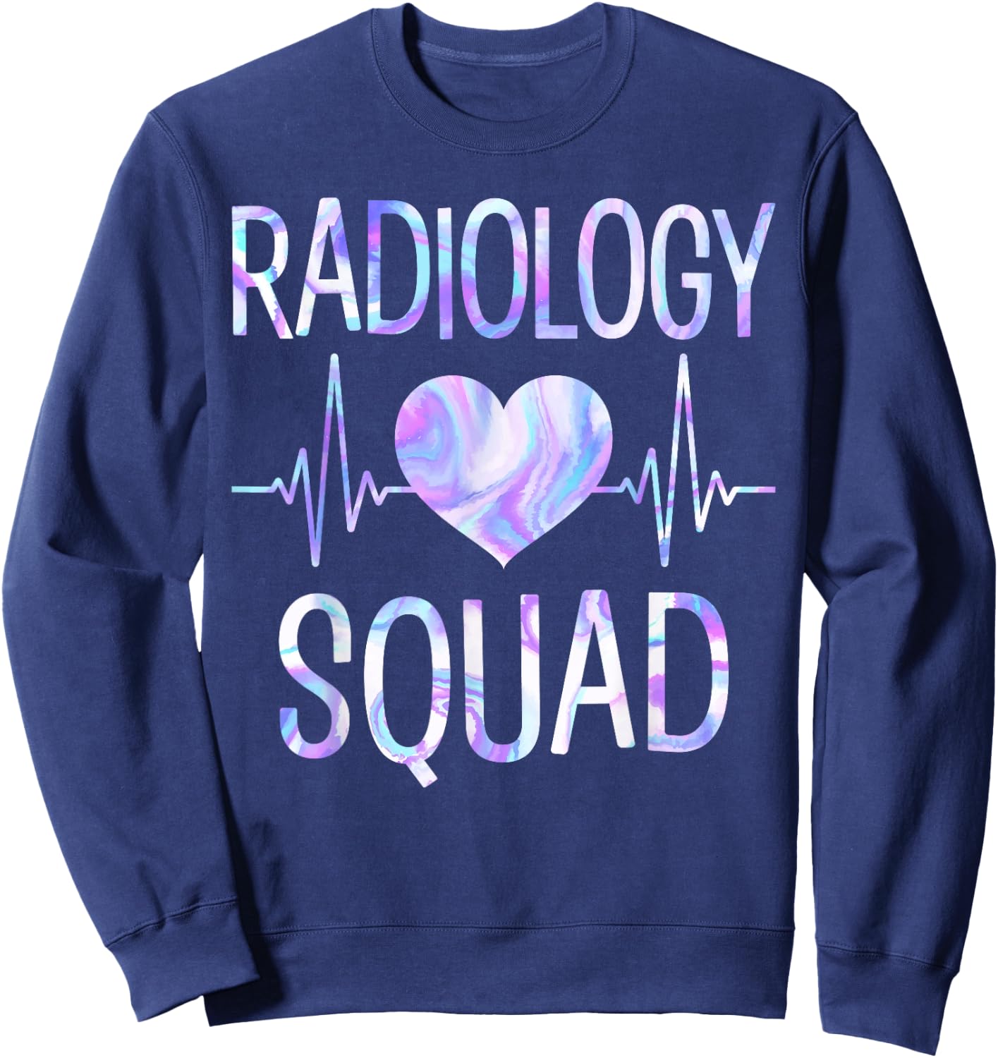 Radiology Squad Funny Radiography Team X-Ray Radiographer Sweatshirt - Sweatshirt | Navy