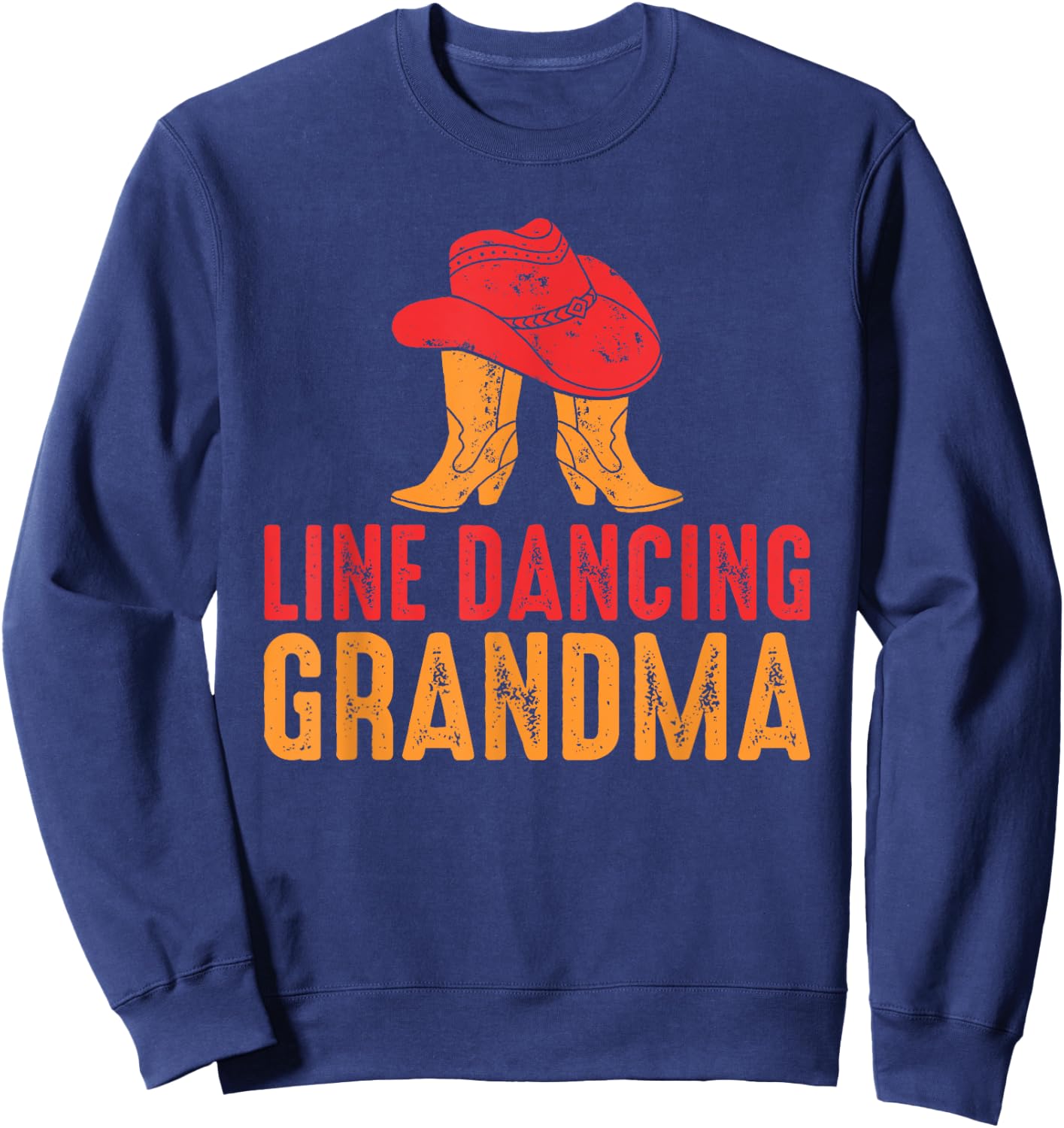 Line Dancing Grandma Sweatshirt - Sweatshirt | Navy