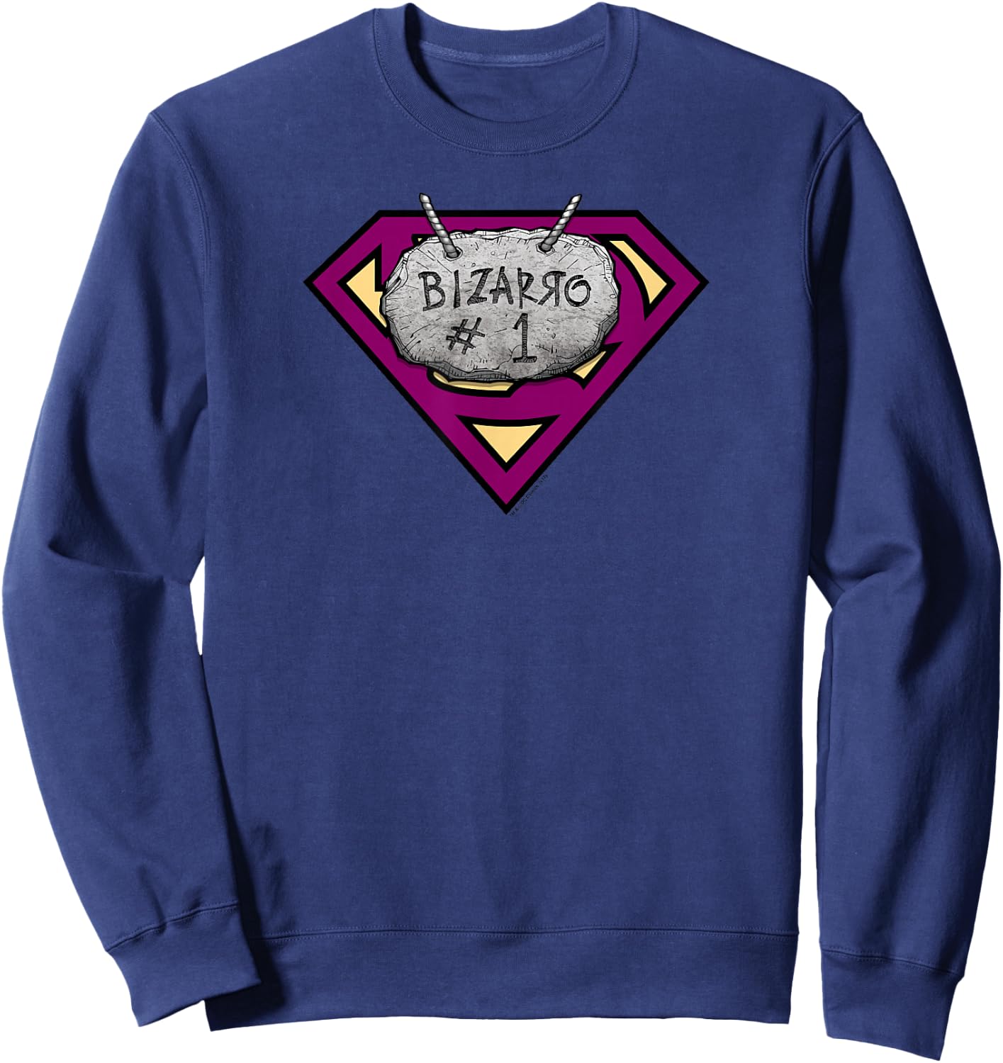Superman Bizarro #1 Rock Sweatshirt - Sweatshirt | Navy