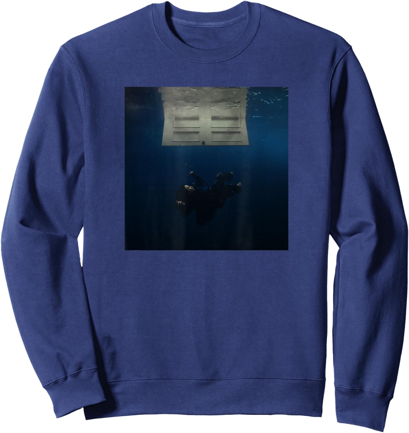 Official Billie Eilish HIT ME HARD AND SOFT Cover Sweatshirt - Sweatshirt | Navy