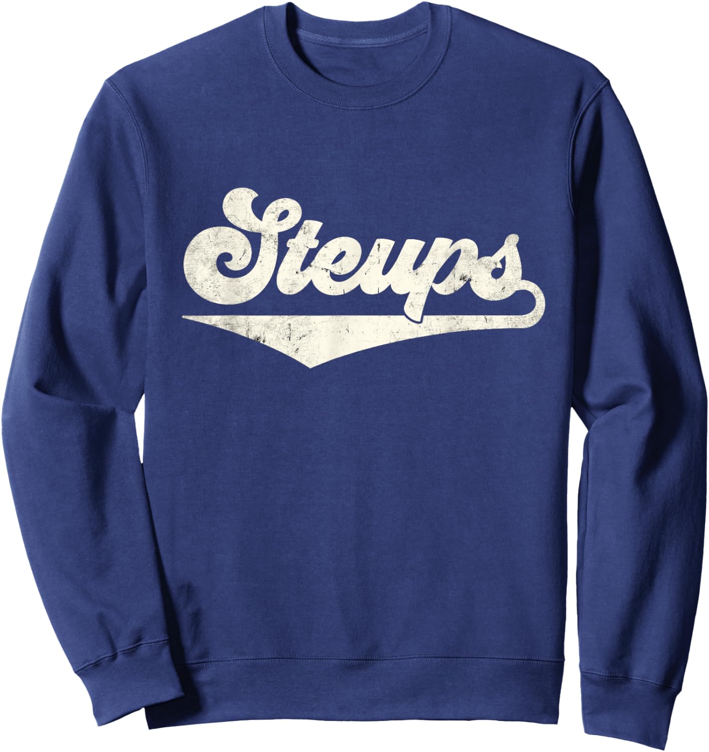 Steups Trinidad and Tobago Funny Pride Flag Retro style Sweatshirt - Sweatshirt | Navy