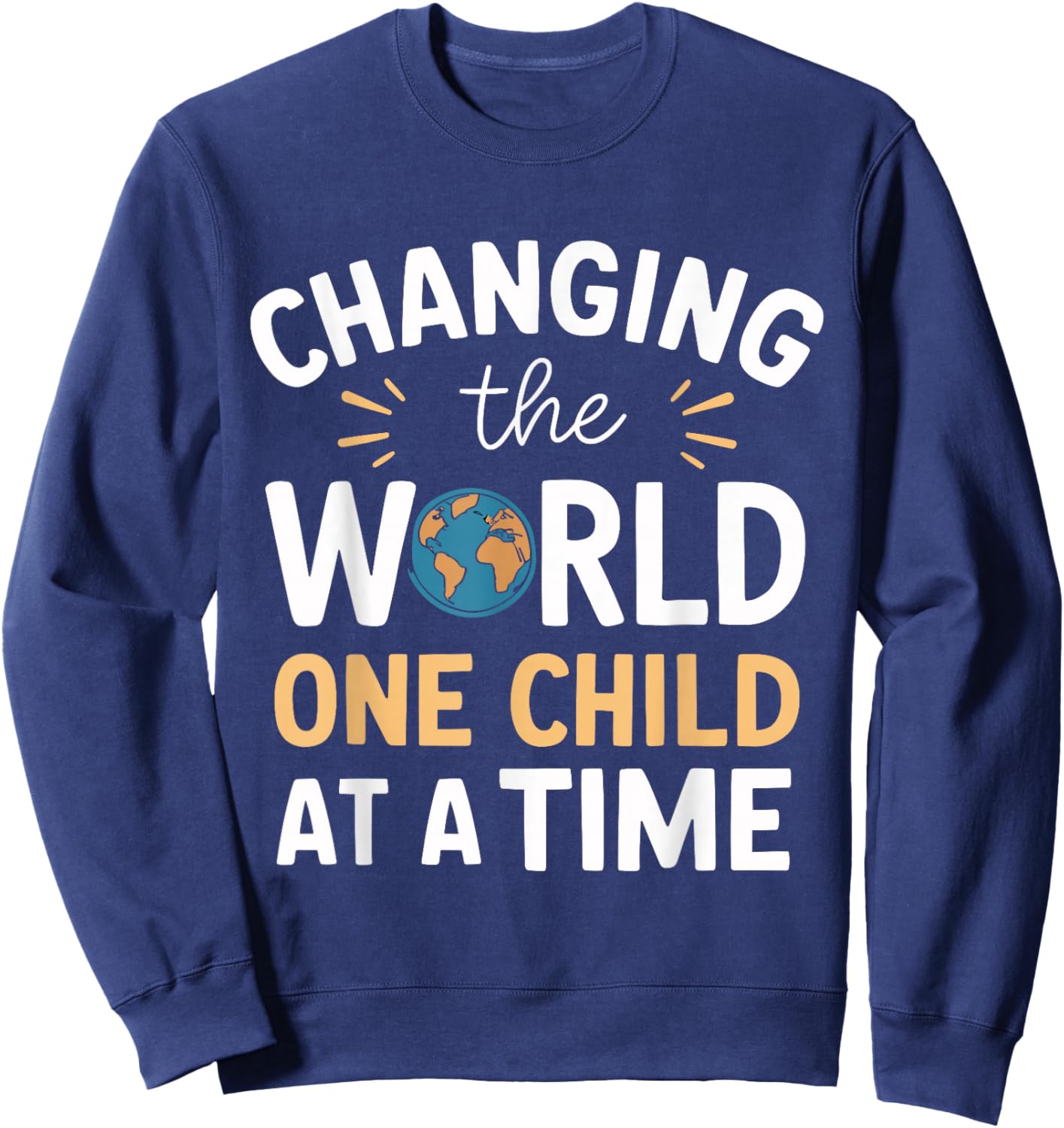 Special Education Teacher Sped Teacher Inclusion Special ed Sweatshirt - Sweatshirt | Navy