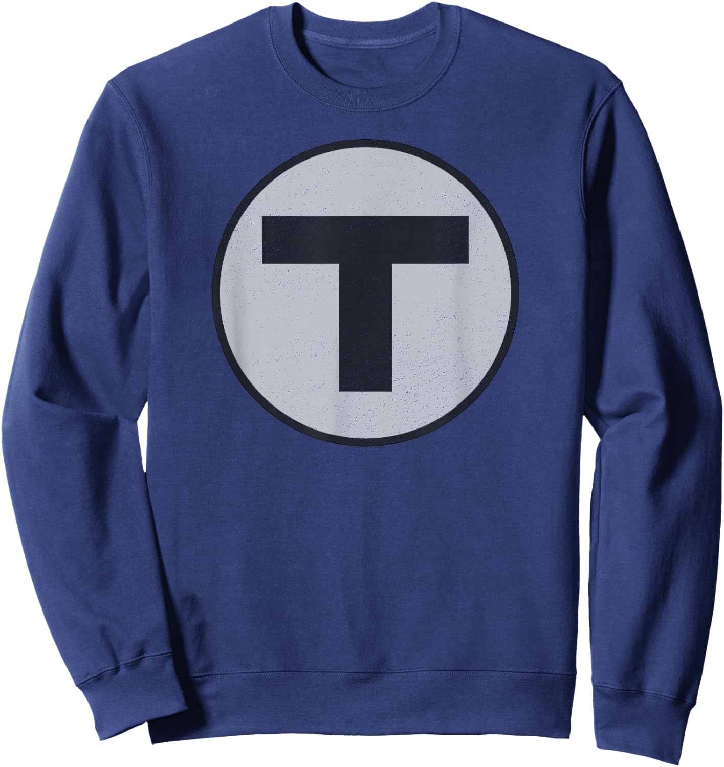 Boston T Vintage MBTA Train Sweatshirt - Sweatshirt | Navy