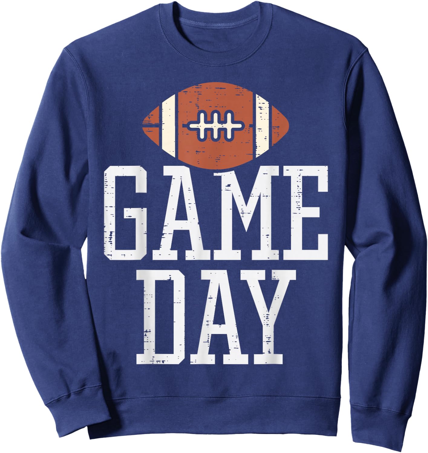 Game Day American Football Player Team Coach Men Women Boys Sweatshirt - Sweatshirt | Navy