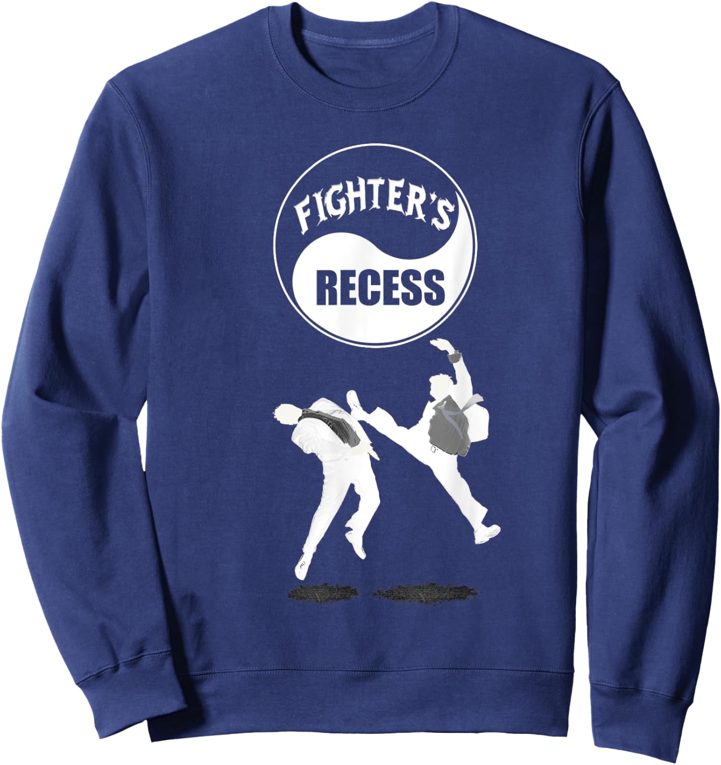 Fighter's Recess: YIN Version - Deluxe Edition Sweatshirt - Sweatshirt | Navy