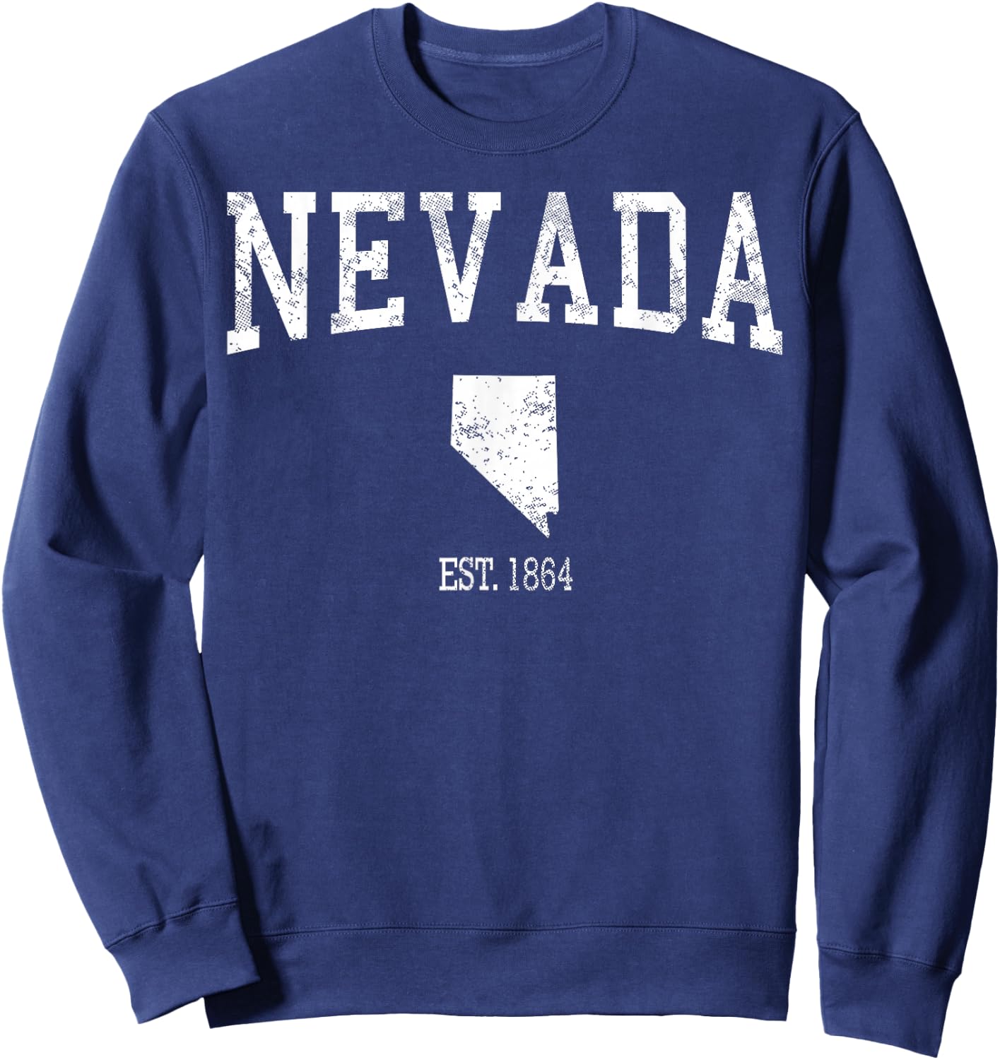 Nevada Vintage Sports Design NV Sweatshirt - Sweatshirt | Navy