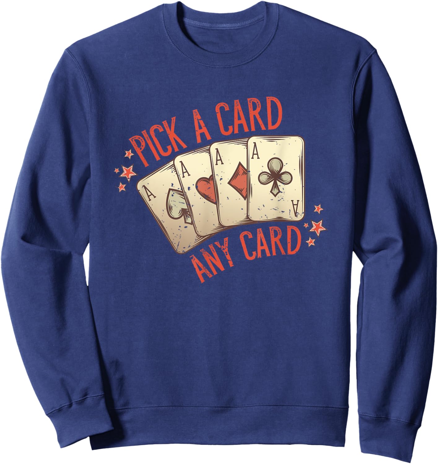 Cool Magician - Pick A Card - Funny Magic Gift Sweatshirt - Sweatshirt | Navy