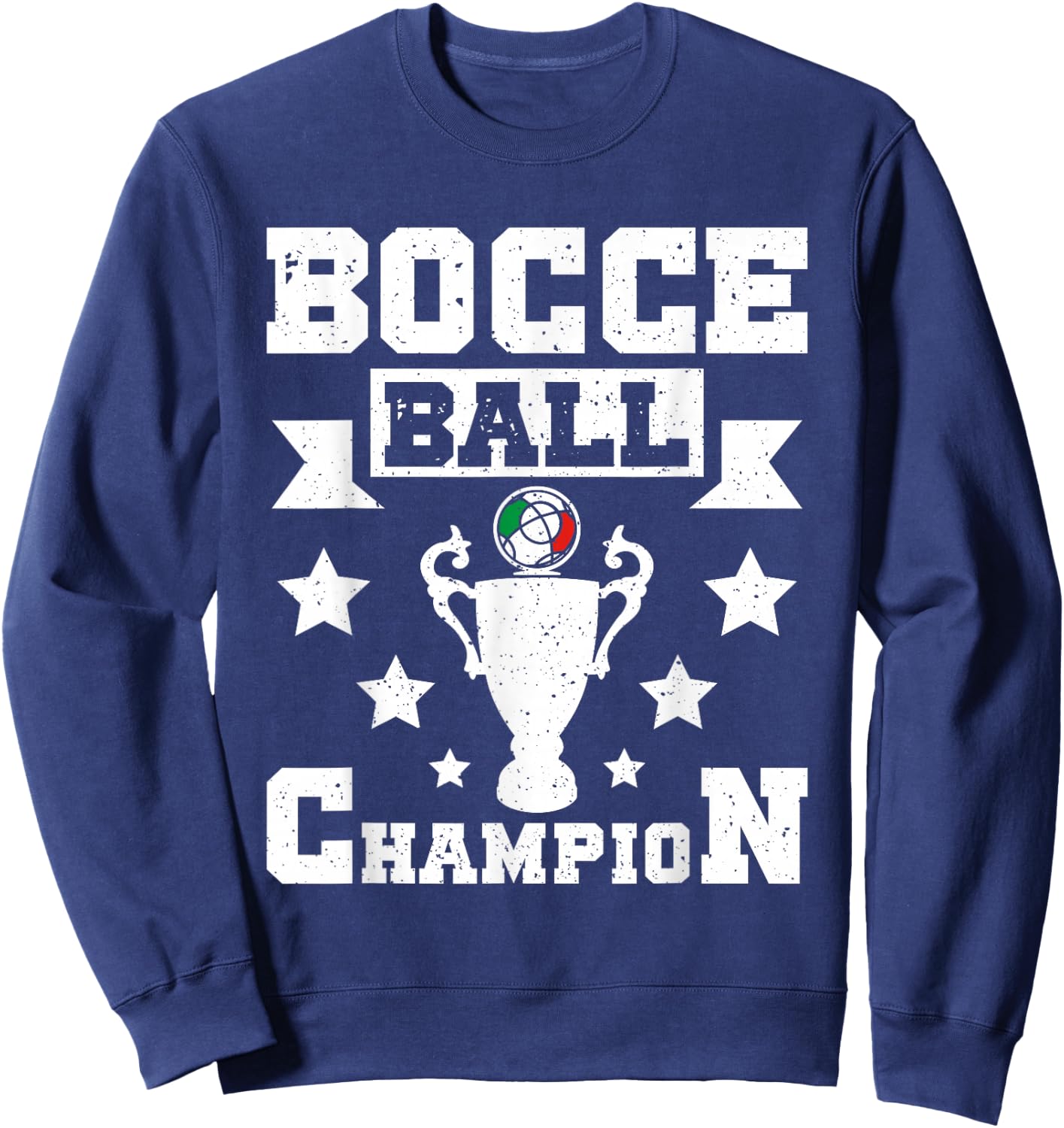 Bocce Ball Champion Sweatshirt - Sweatshirt | Navy
