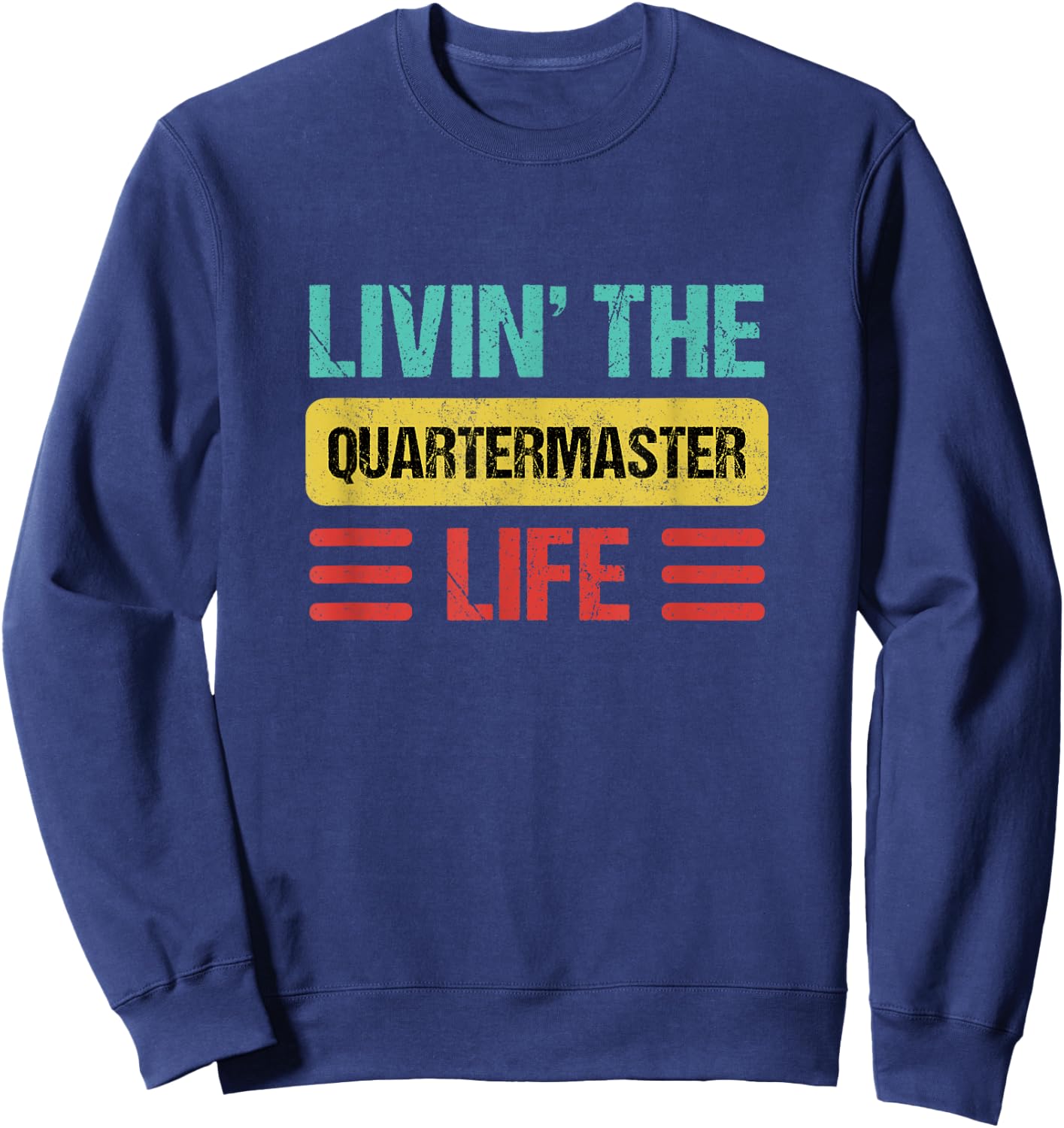 Quartermaster -Adults , Black, Small Sweatshirt - Sweatshirt | Navy