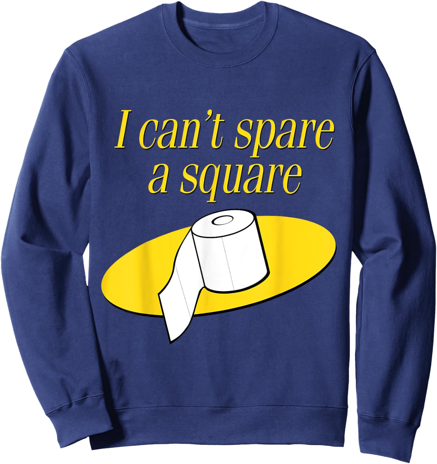 I Can't Spare A Square Sweatshirt - Sweatshirt | Navy