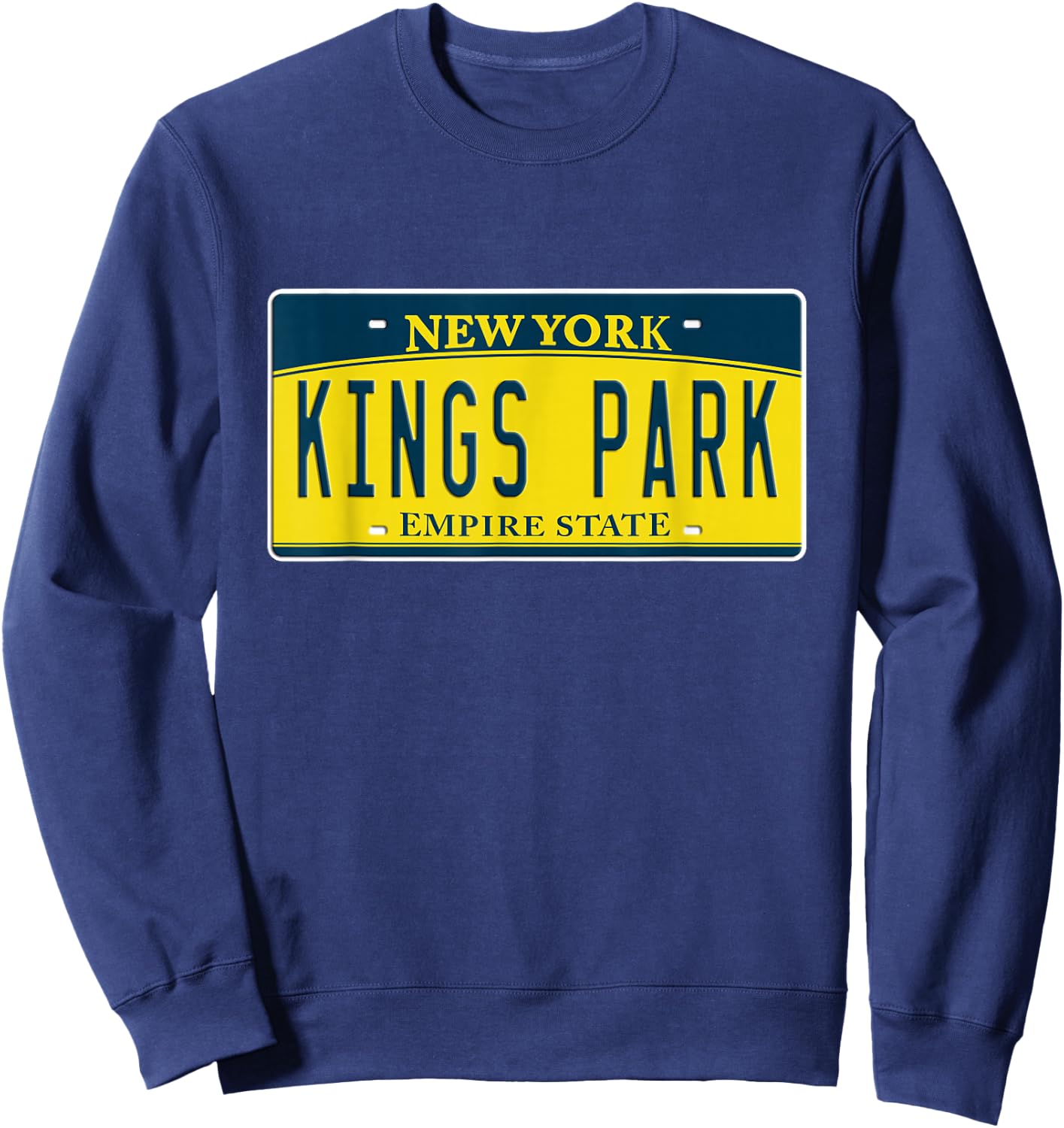 Kings Park Long Island NY New York Neighborhood Hometown Sweatshirt - Sweatshirt | Navy