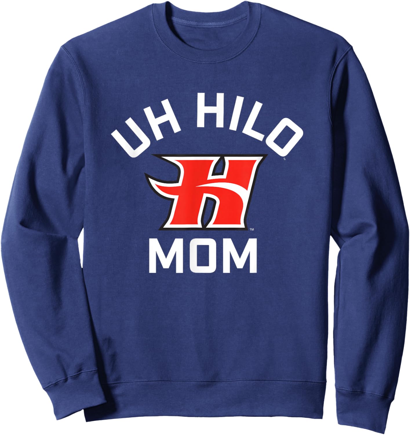 University of Hawaii at Hilo Vulcans Hilo Mom Sweatshirt - Sweatshirt | Navy
