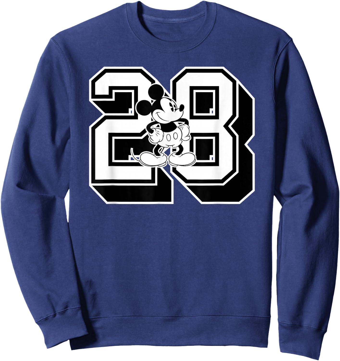 Mickey Mouse #28 Sweatshirt - Sweatshirt | Navy