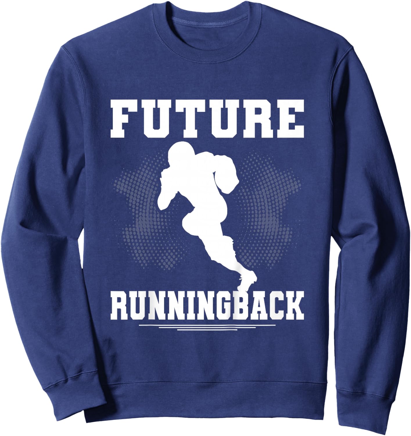 Kids Football Future Runningback Toddler Team Position Sweatshirt - Sweatshirt | Navy