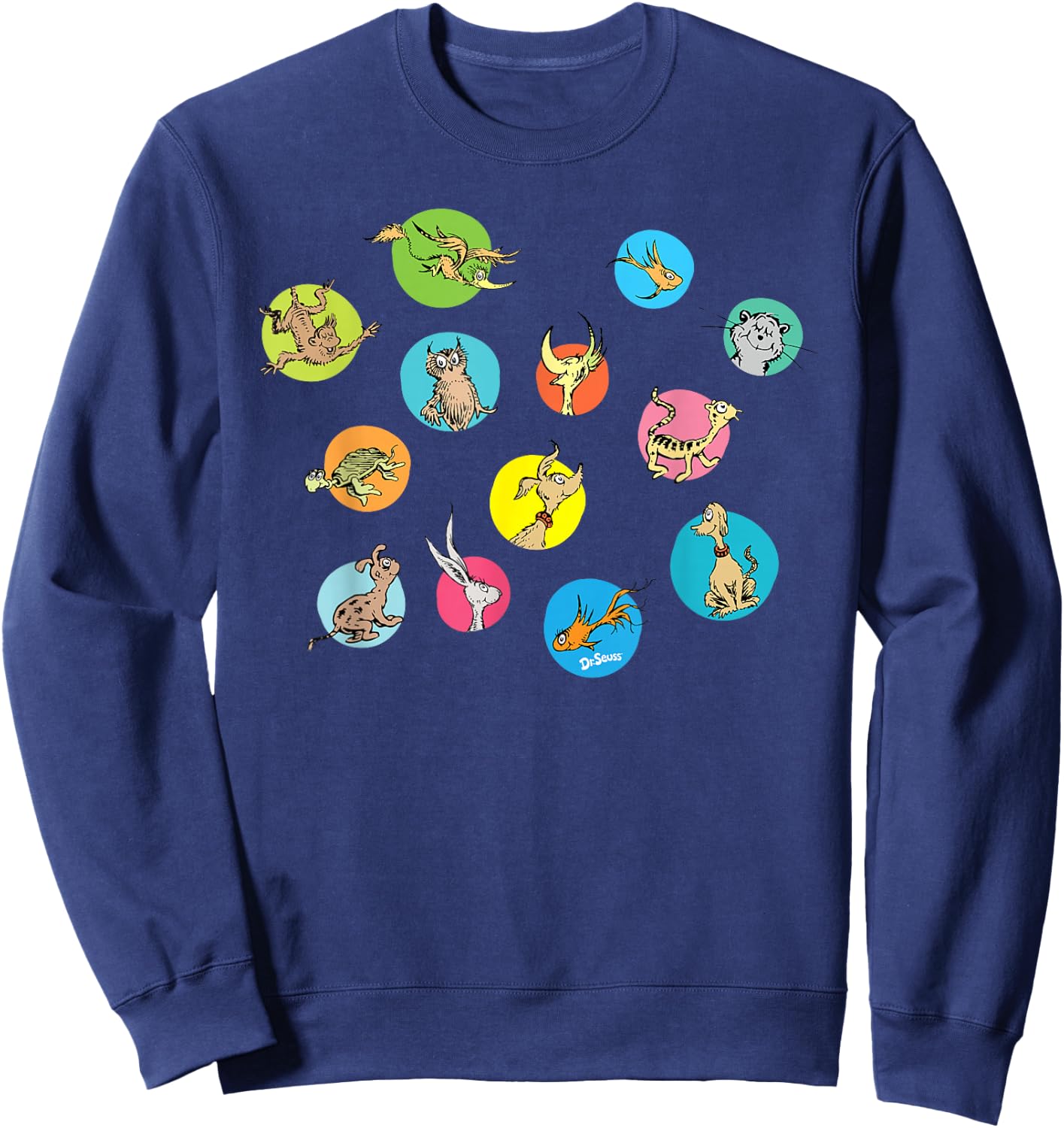 Dr. Seuss Pet Polka Sweatshirt - Sweatshirt | Navy