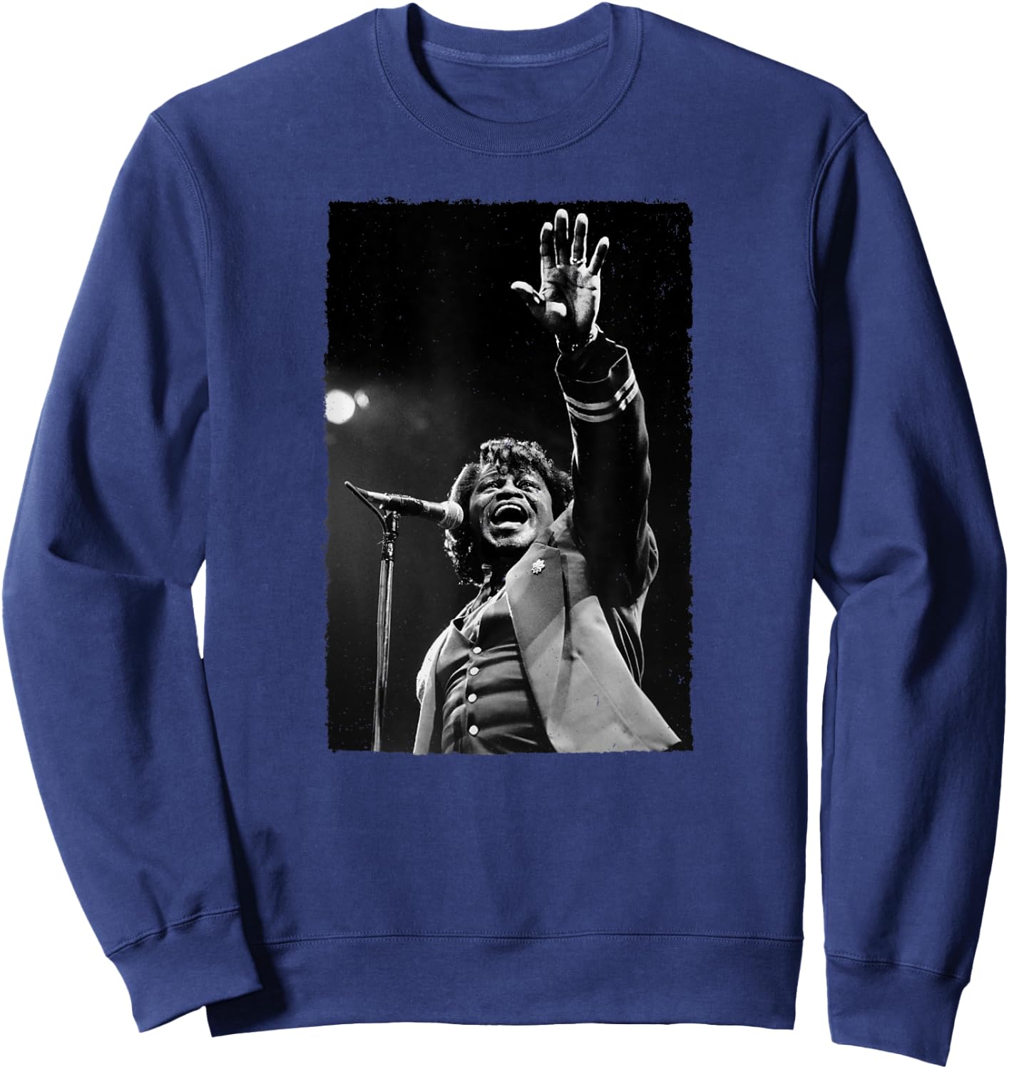 James Brown Live Wembley By Stephen Wright Sweatshirt - Sweatshirt | Navy