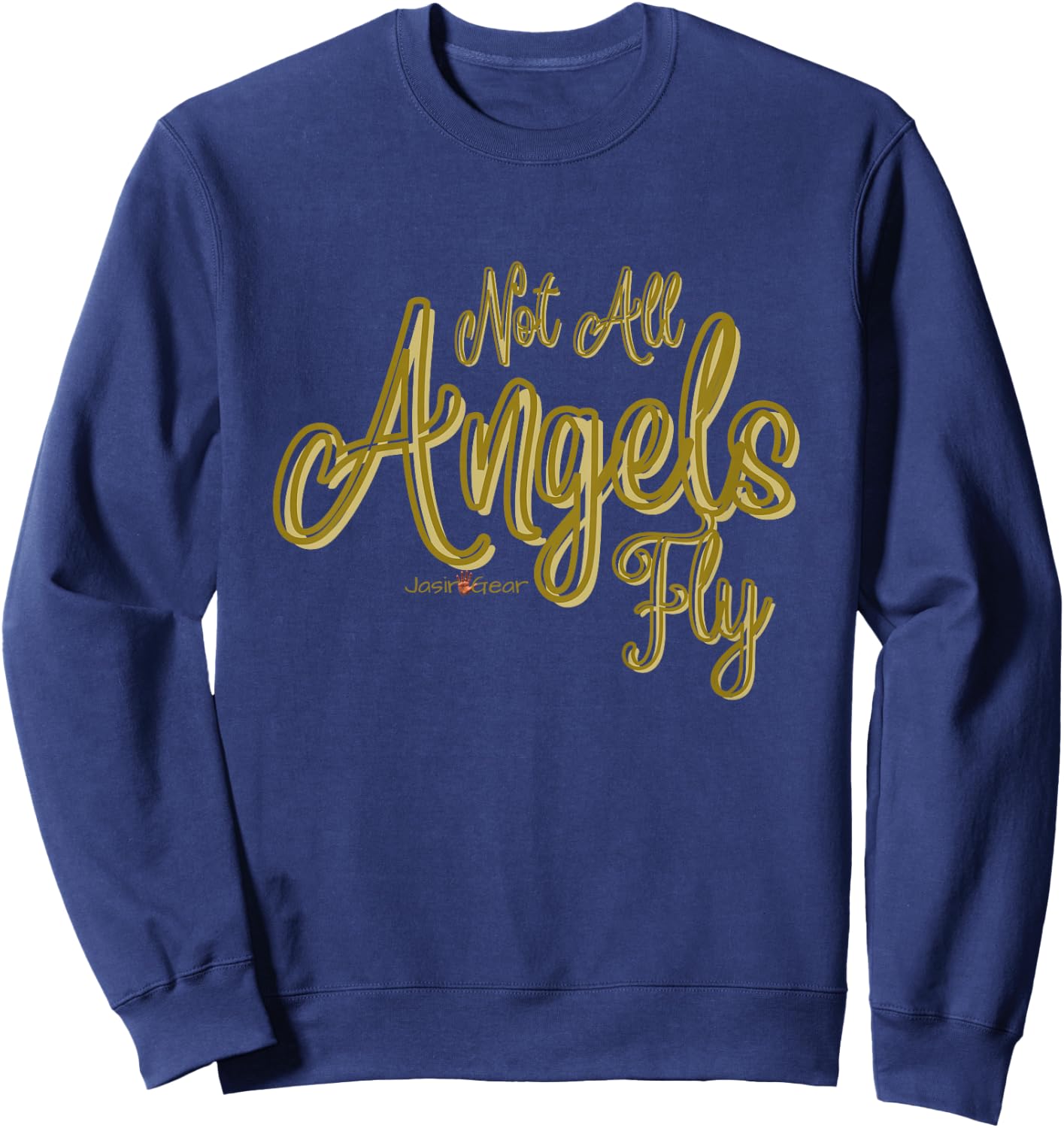Not all Angels Fly Sweatshirt - Sweatshirt | Navy