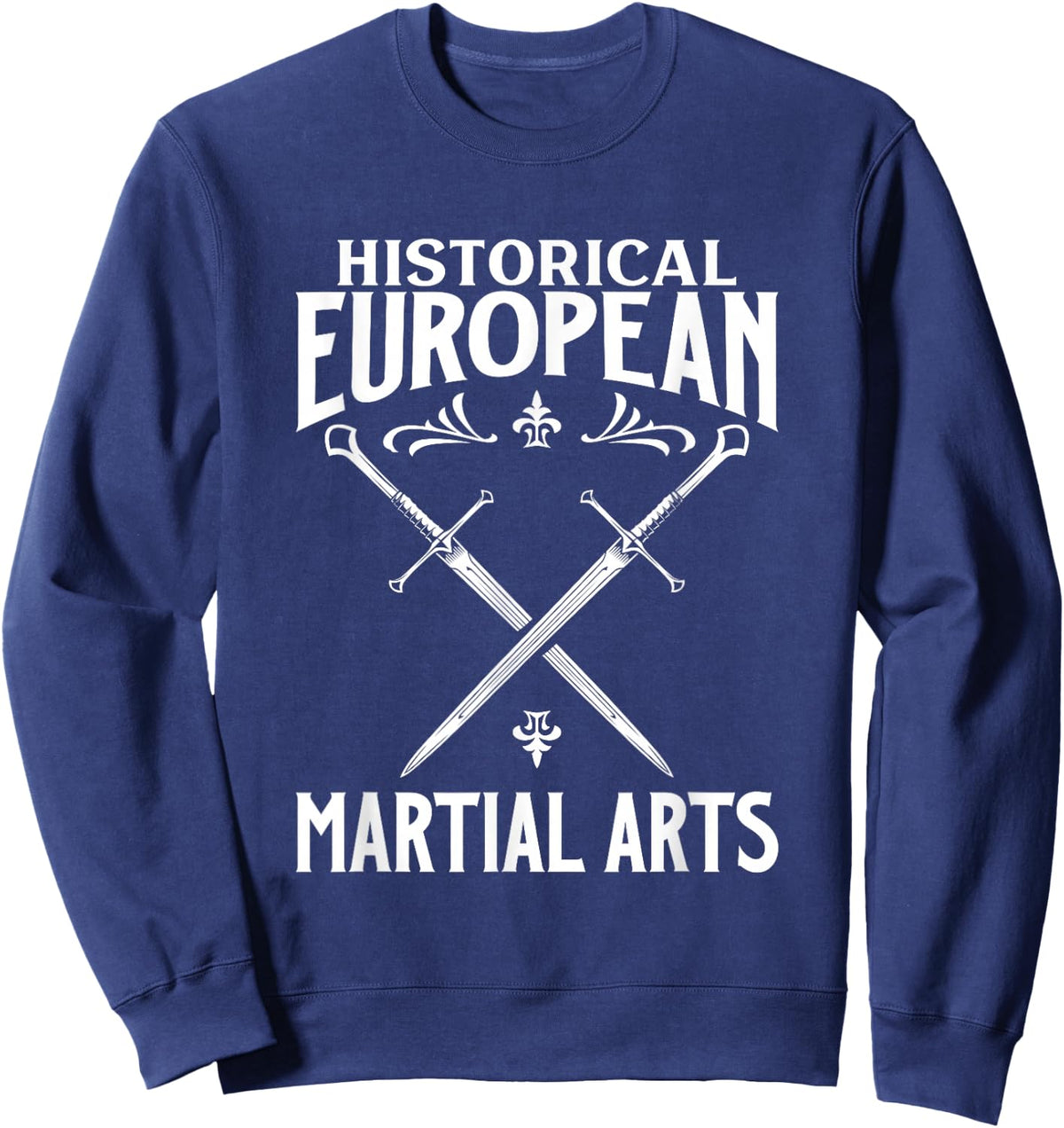 Swordsman - HEMA Sweatshirt - Sweatshirt | Navy