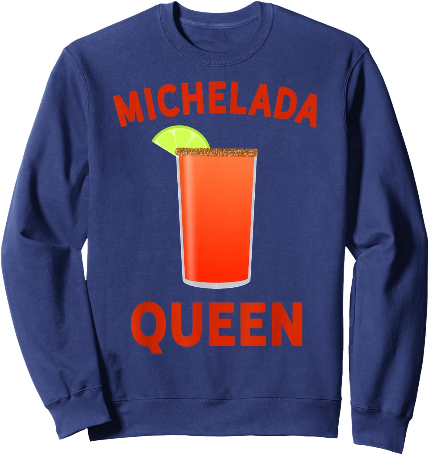 La Michelada Shirt - Micheladas Shirt - Michelada Por Favor Sweatshirt - Sweatshirt | Navy